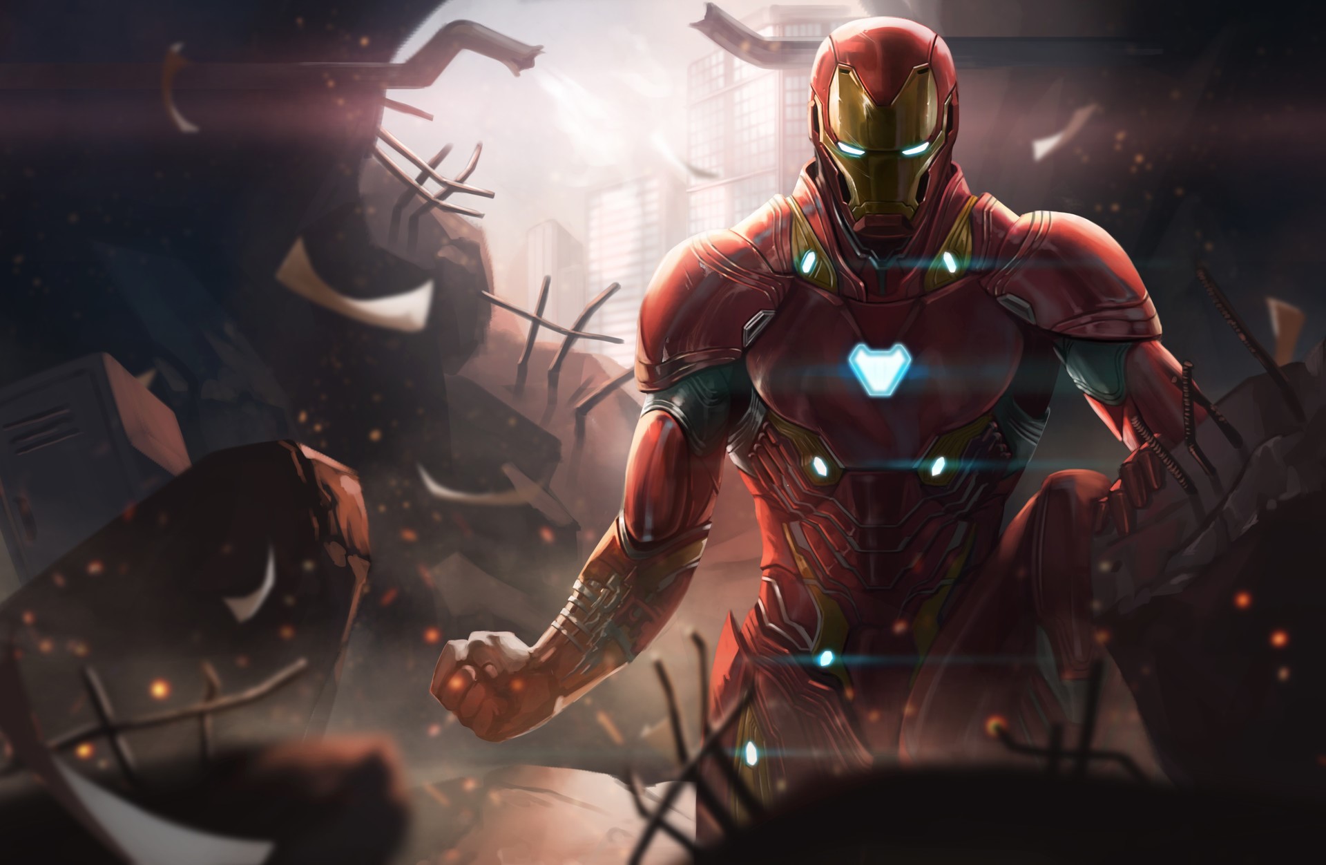 iron man, avengers infinity war, hd, artist, artwork, artstation, digital art, HD Wallpaper