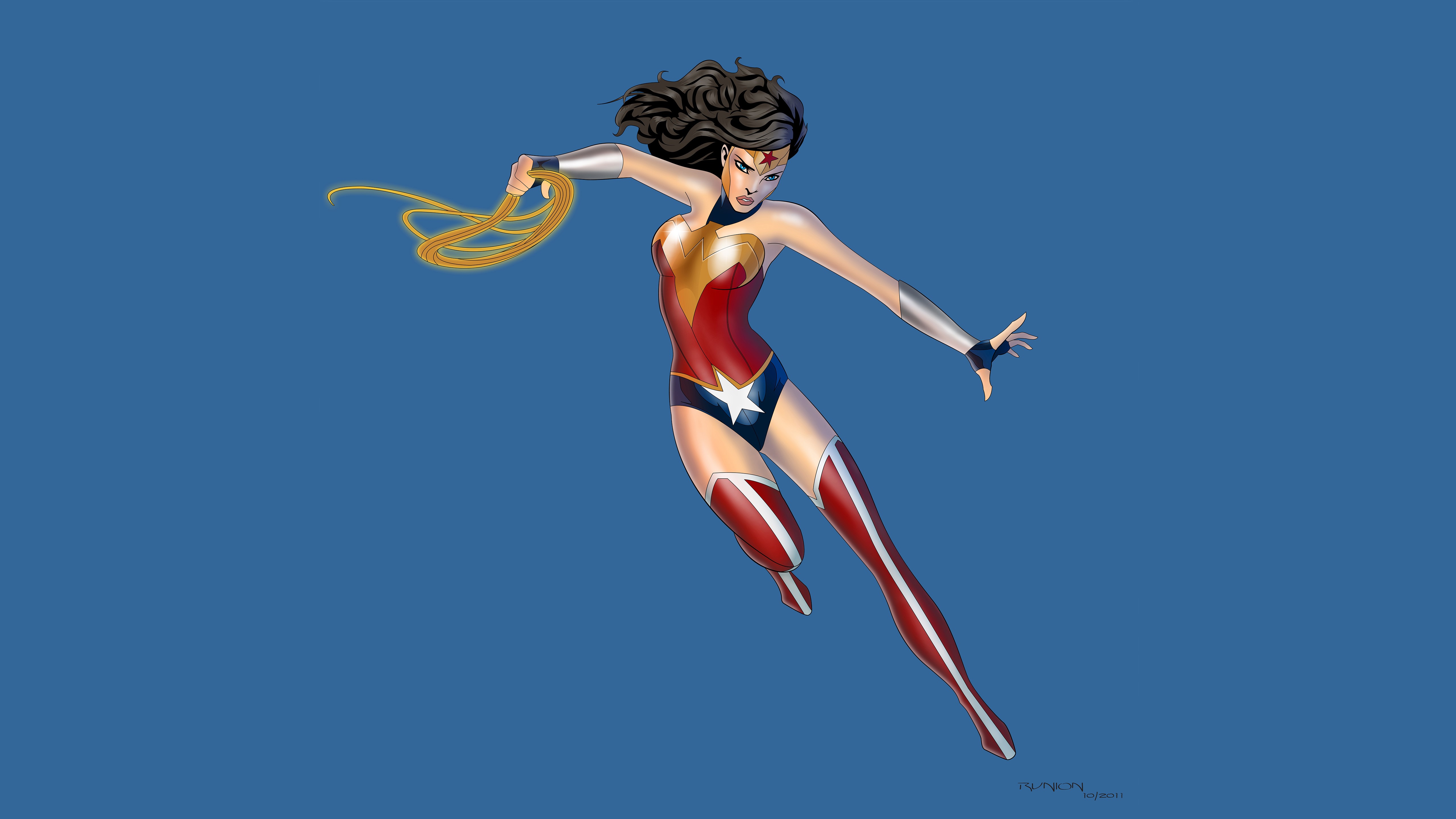wonder woman, artwork, 5k, hd, 4k, artist, digital art, deviantart, superheroes, HD Wallpaper