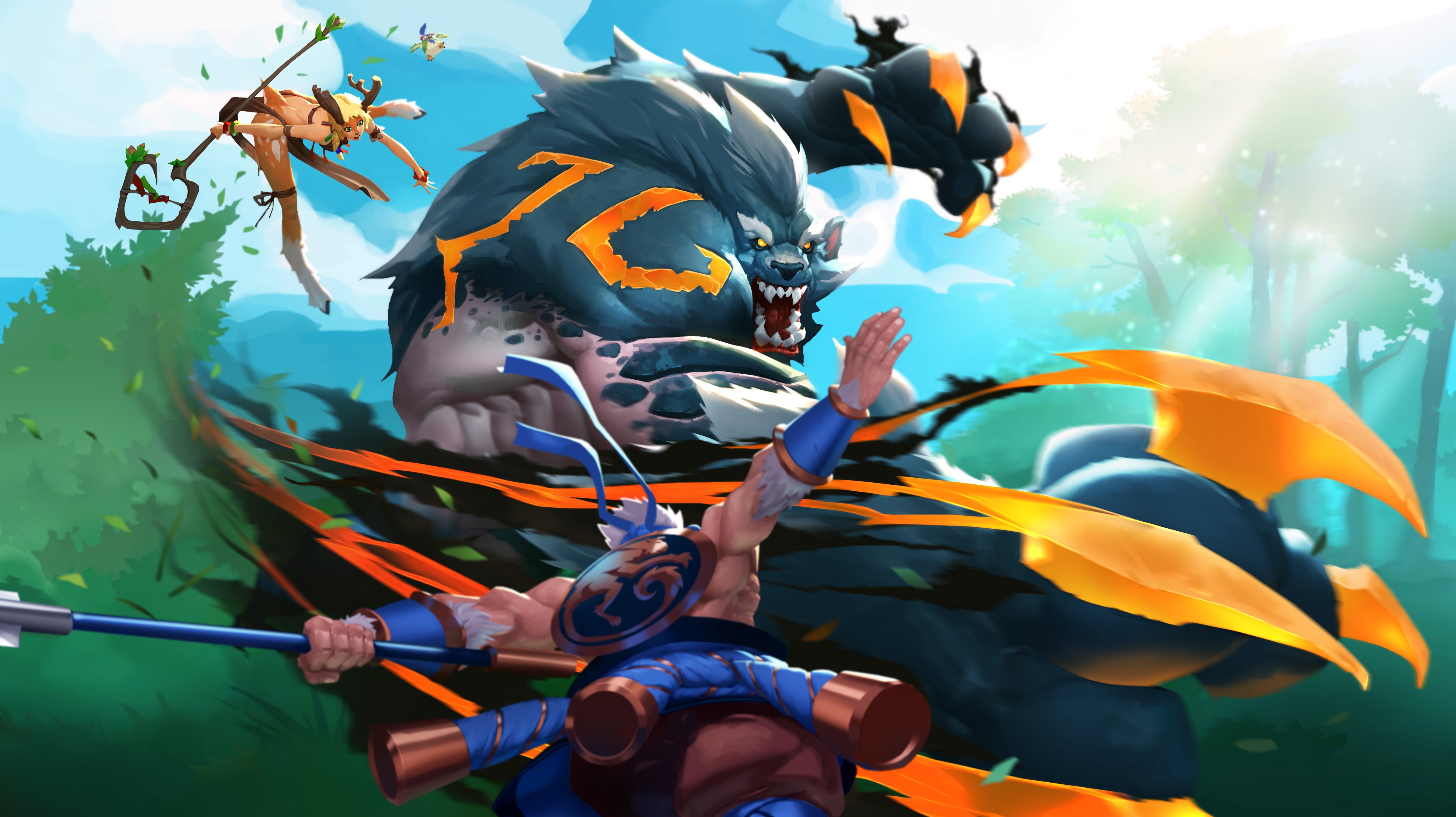 battlerite, games, hd, 4k, 5k, 2018 games, HD Wallpaper