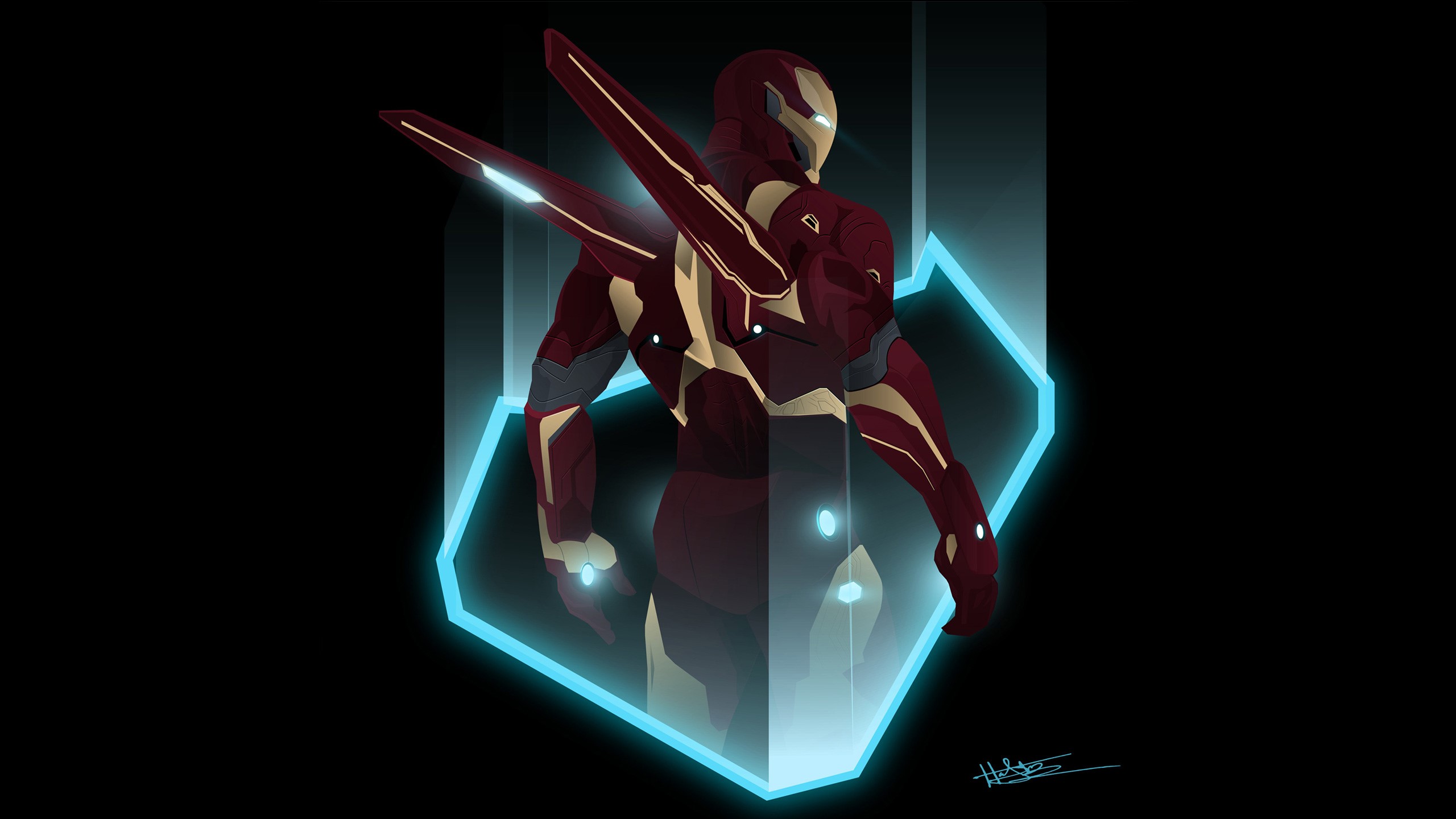 iron man, avengers infinity war, movies, 2018 movies, hd, artist, artwork, artstation, HD Wallpaper