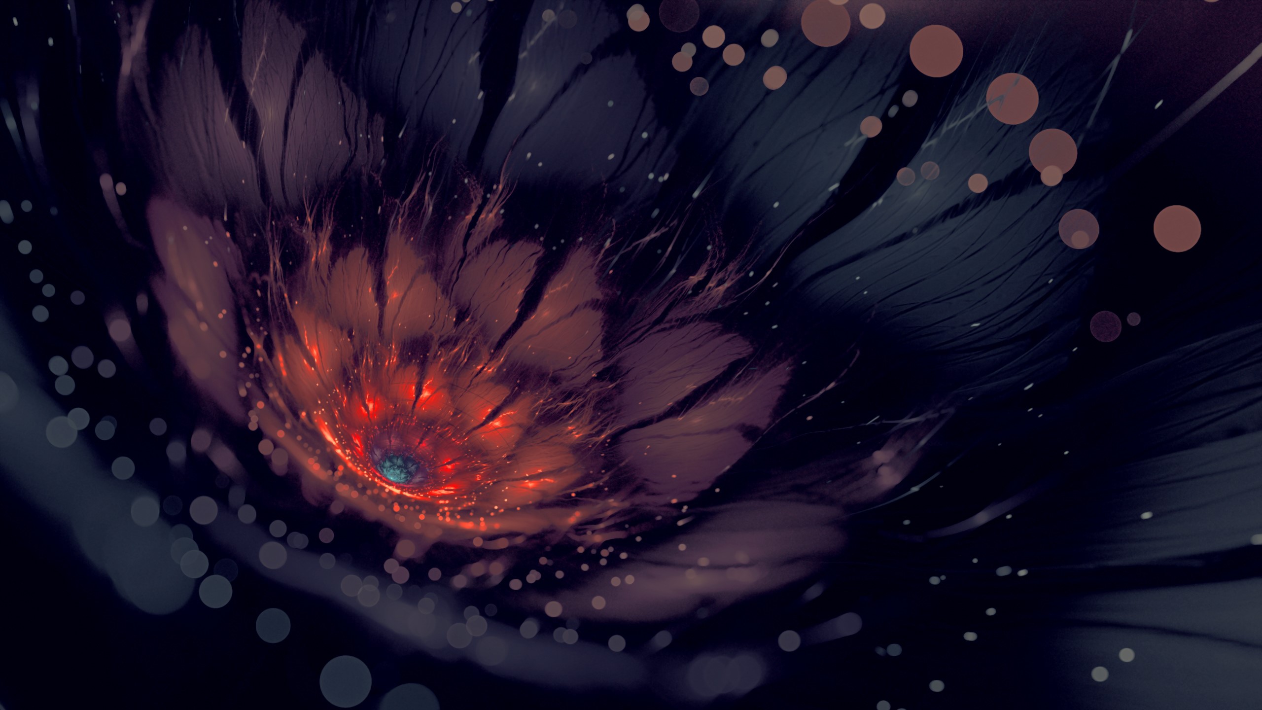 flora, blossom, artist, artwork, digital art, hd, deviantart, HD Wallpaper