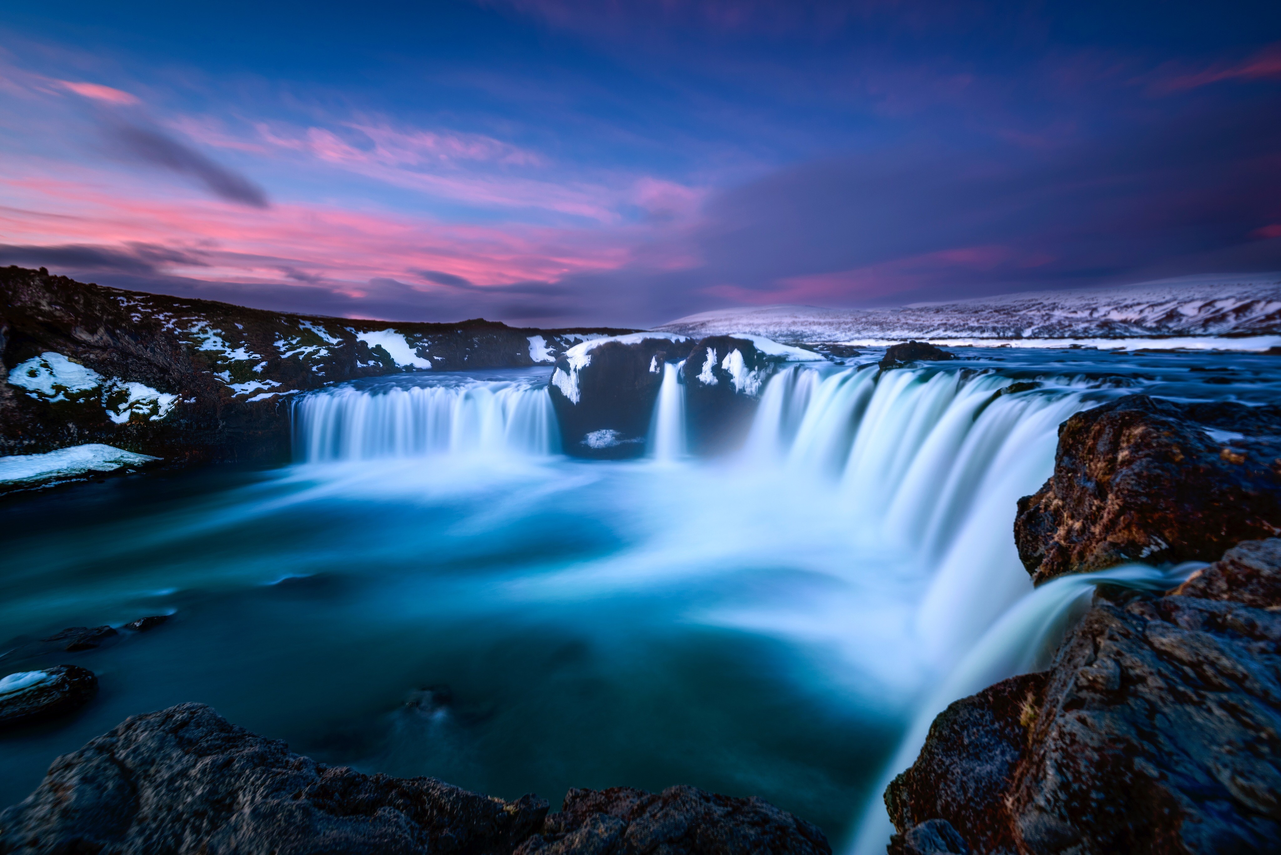 waterfall, nature, hd, 4k, dreamy, HD Wallpaper