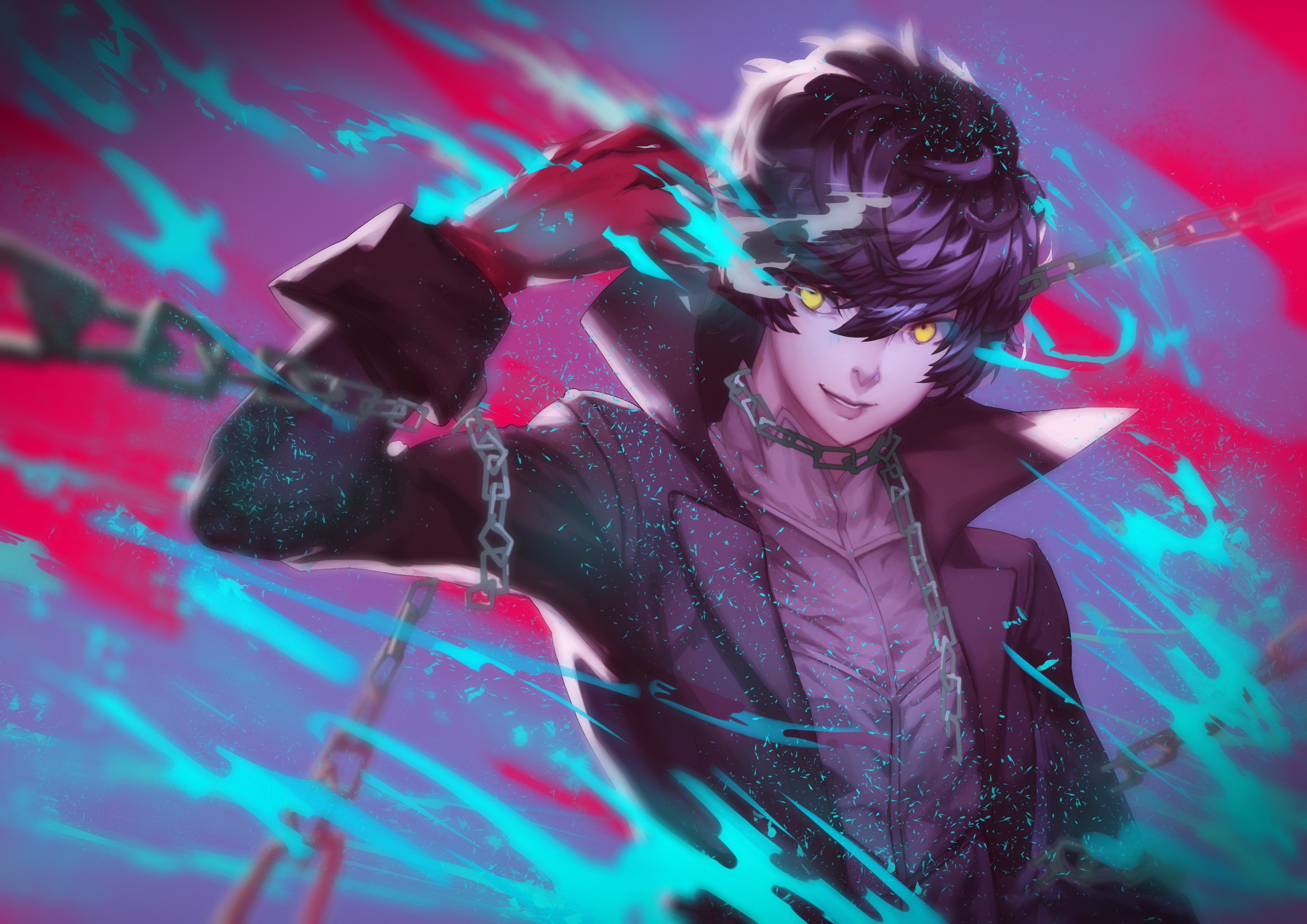 persona 5, games, artist, artwork, digital art, hd, 4k, HD Wallpaper