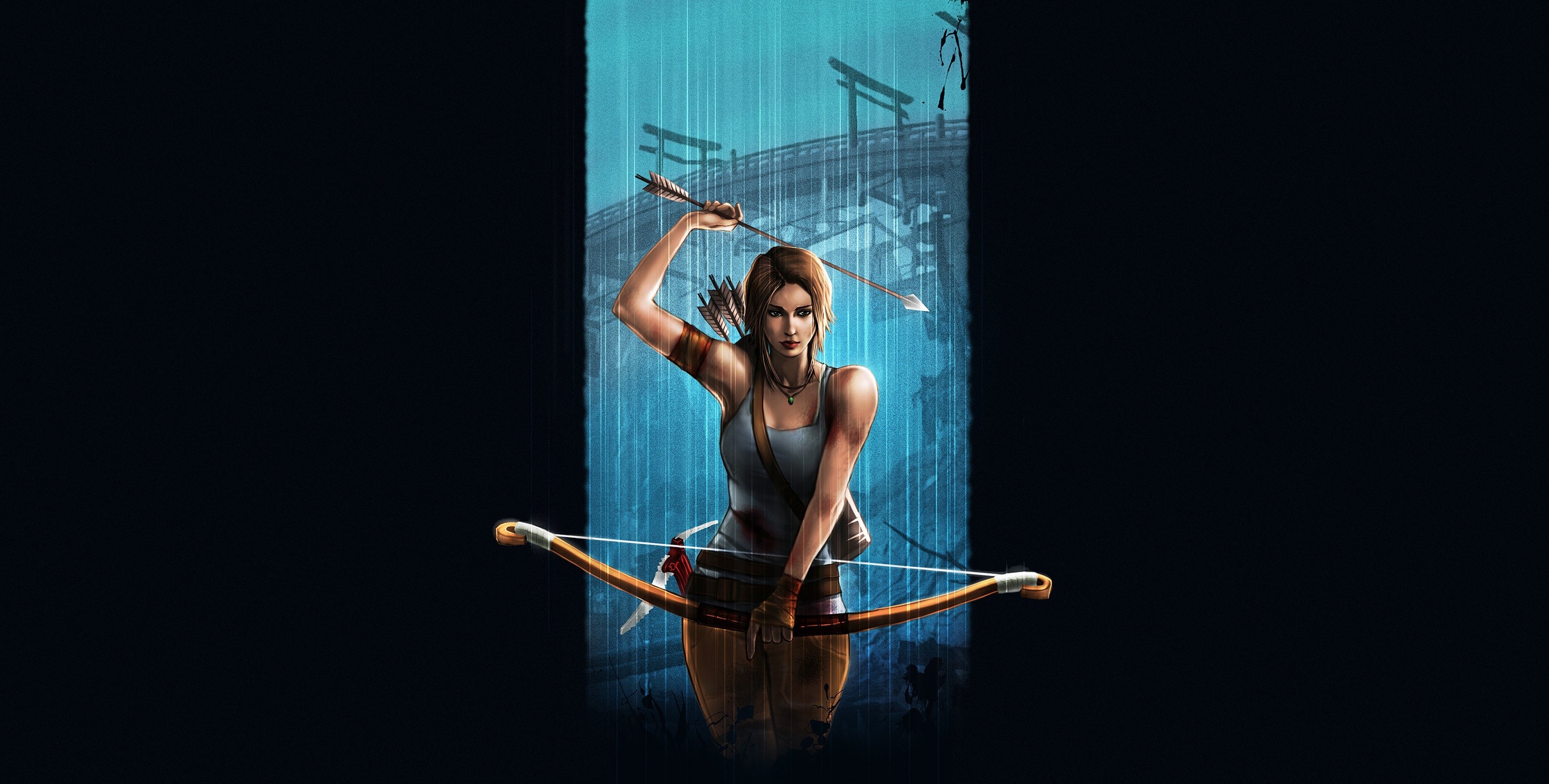tomb raider, lara croft, artwork, hd, artwork, digital art, artstation, HD Wallpaper