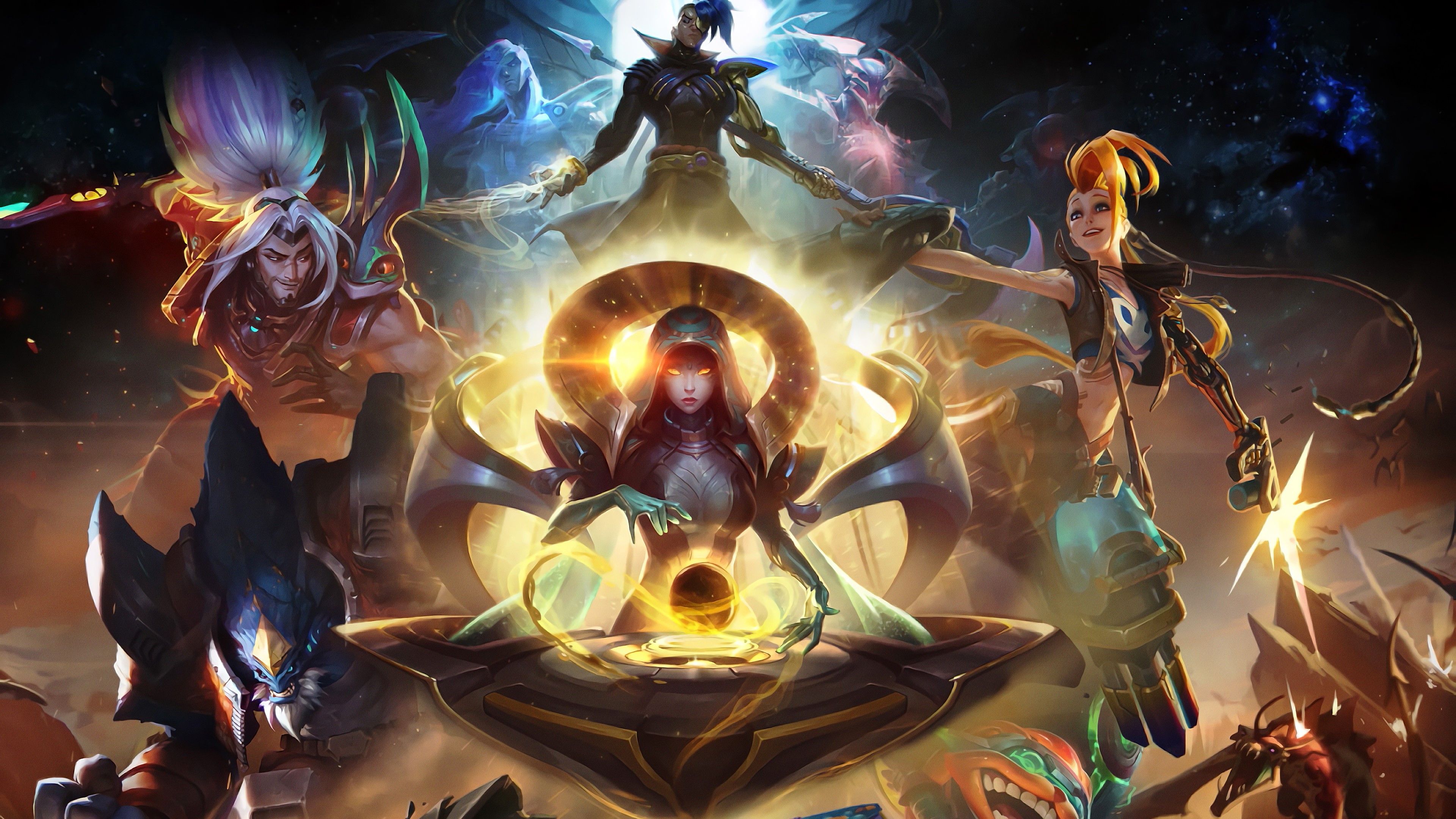 league of legends, games, hd, 4k, jinx league of legends, HD Wallpaper