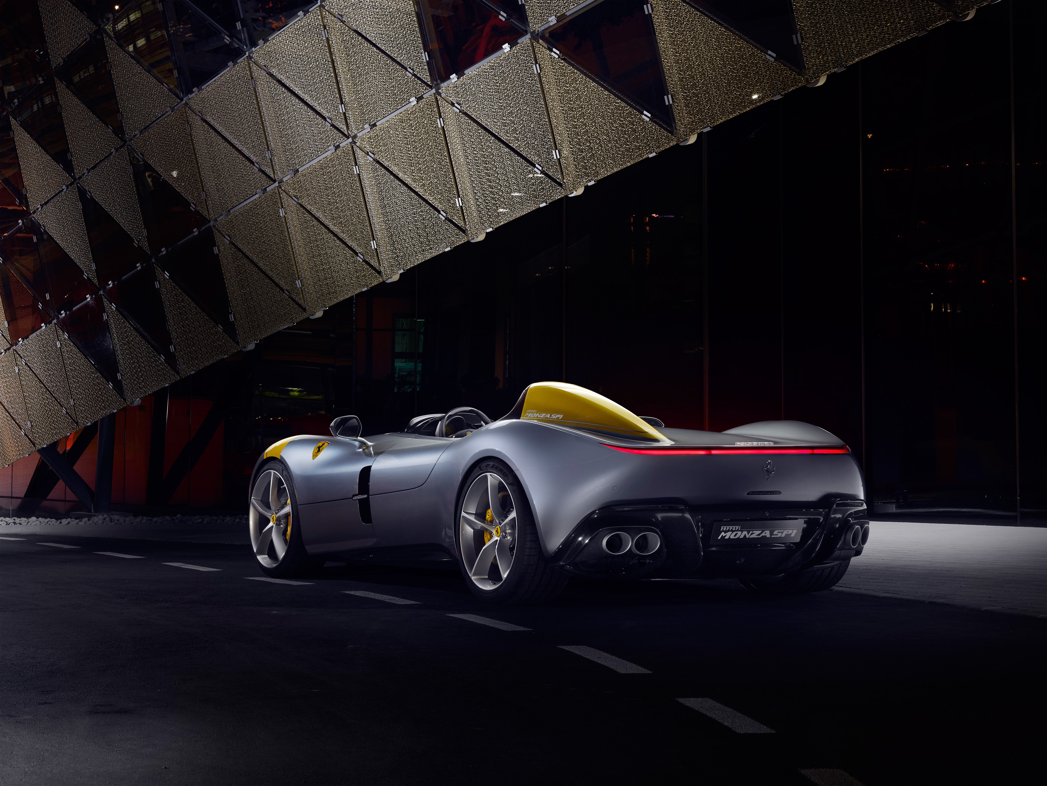 ferrari monza sp1, ferrari, cars, 2018 cars, hd, 4k, HD Wallpaper