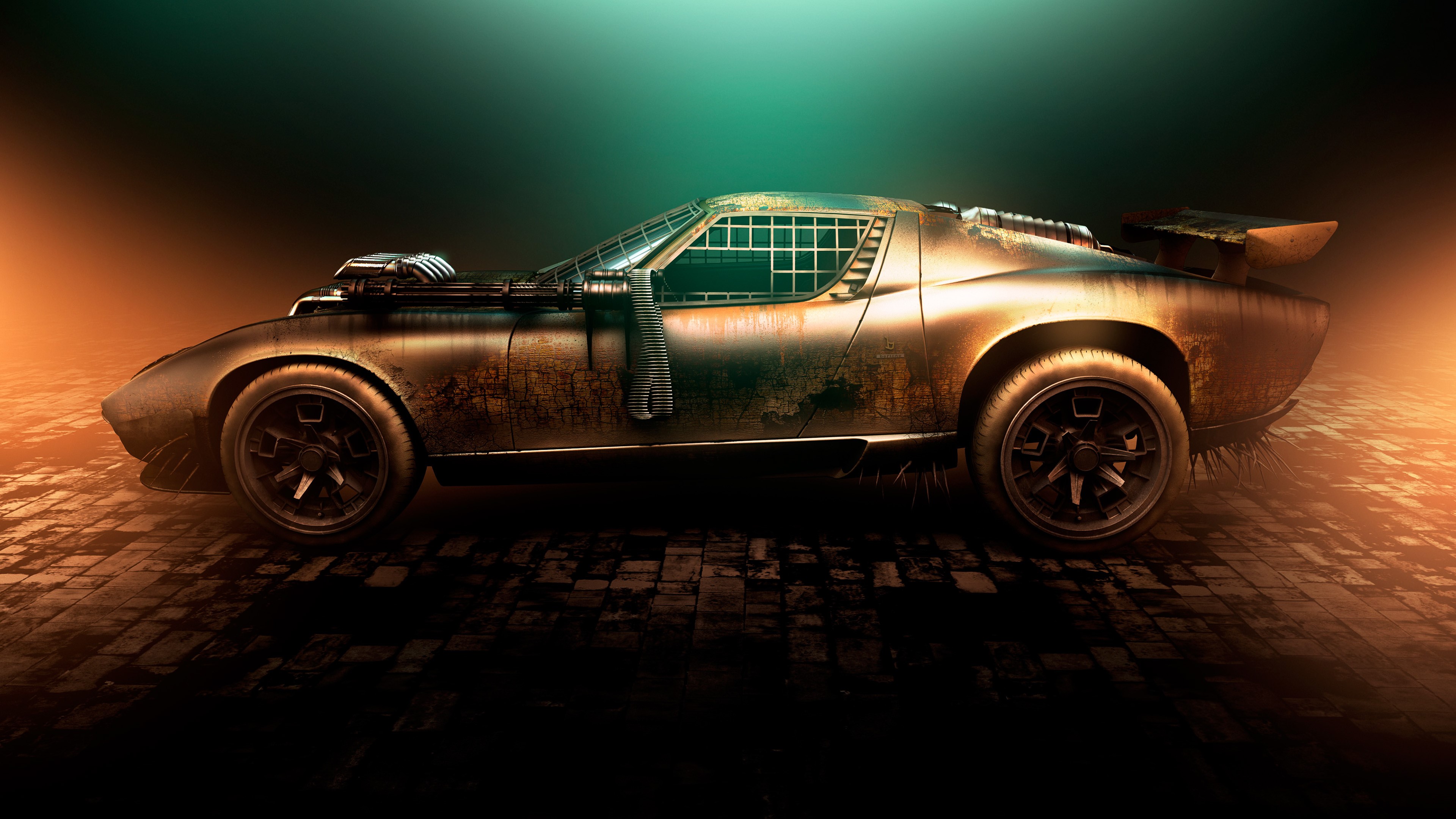 lamborghini, hd, 4k, behance, HD Wallpaper