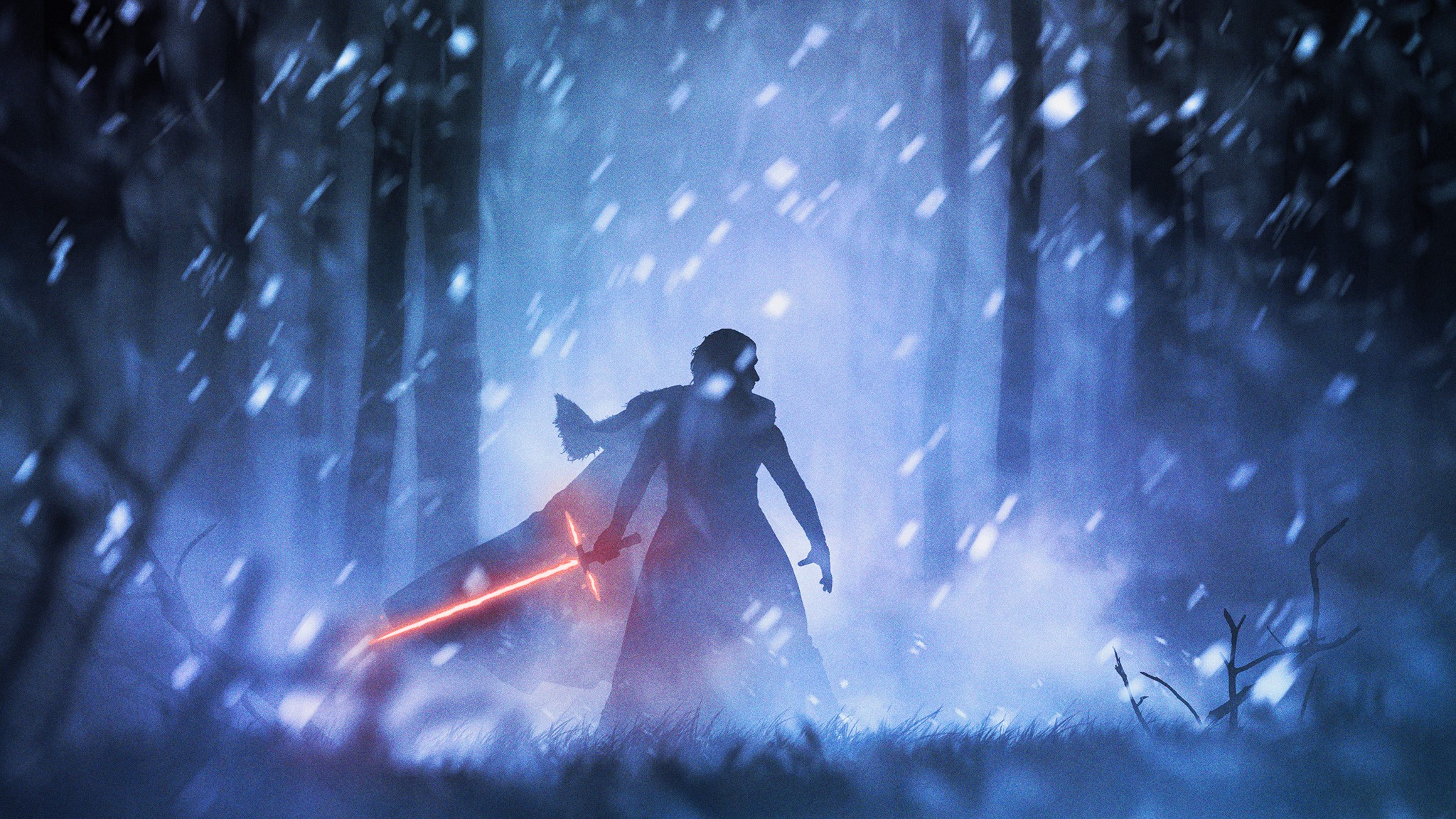 kylo ren, star wars, artist, artwork, digital art, hd, behance, HD Wallpaper
