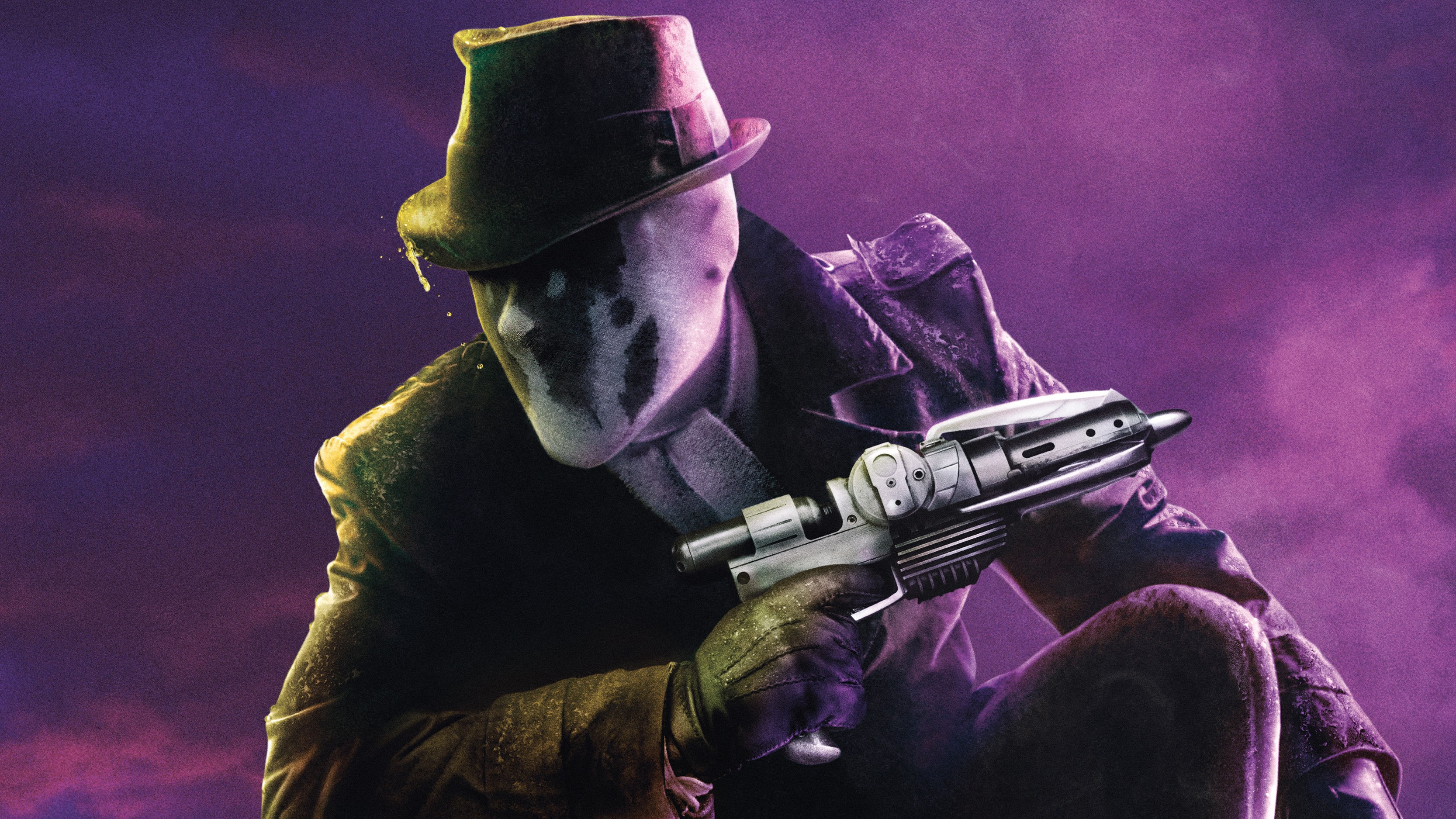 rorschach, fictional superhero, artist, artwork, digital art, hd, 4k, HD Wallpaper