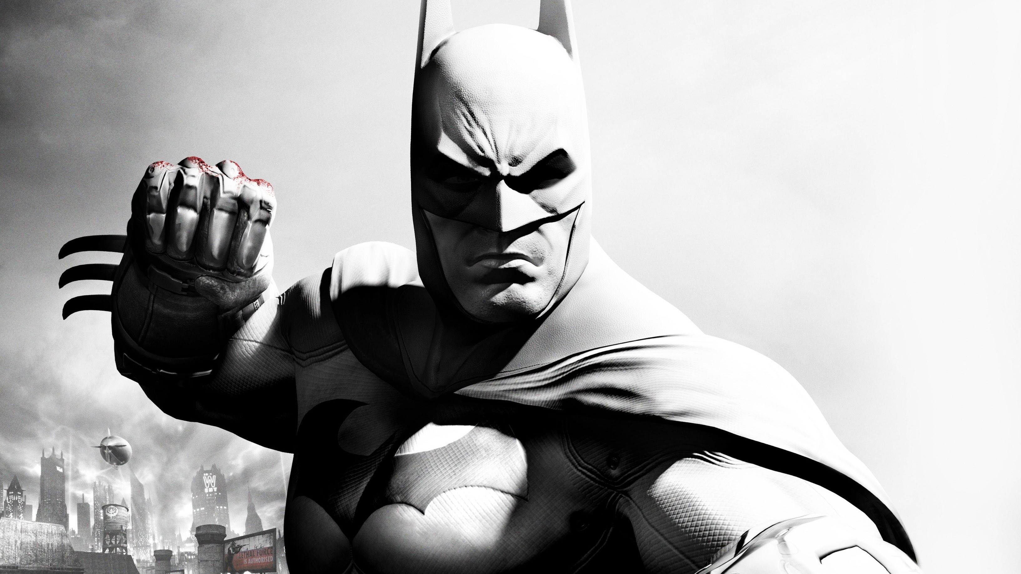 batman, monochrome, art, artwork, hd, 4k, superheroes, HD Wallpaper
