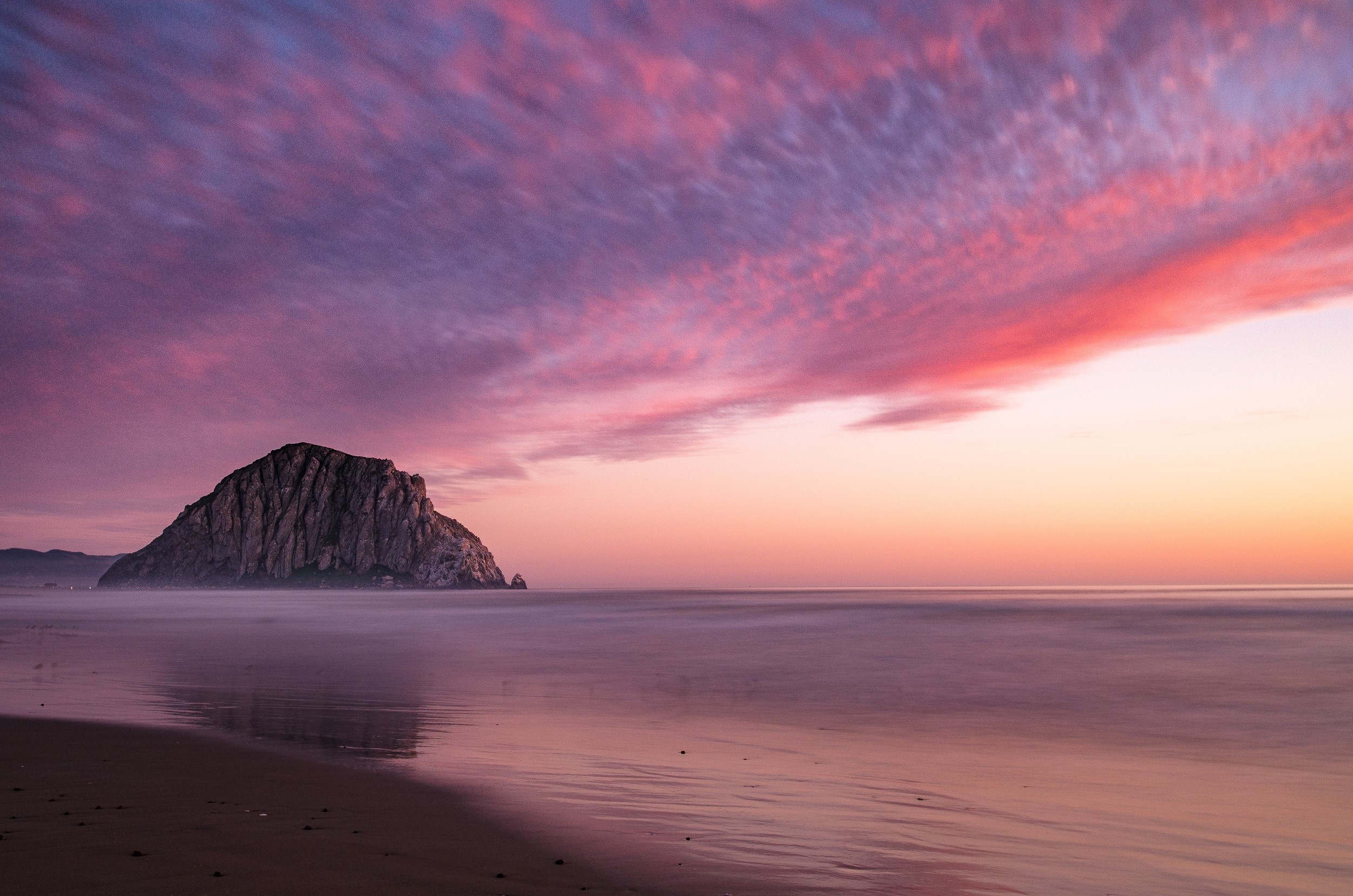 reflection, ocean, horizon, nature, hd, HD Wallpaper