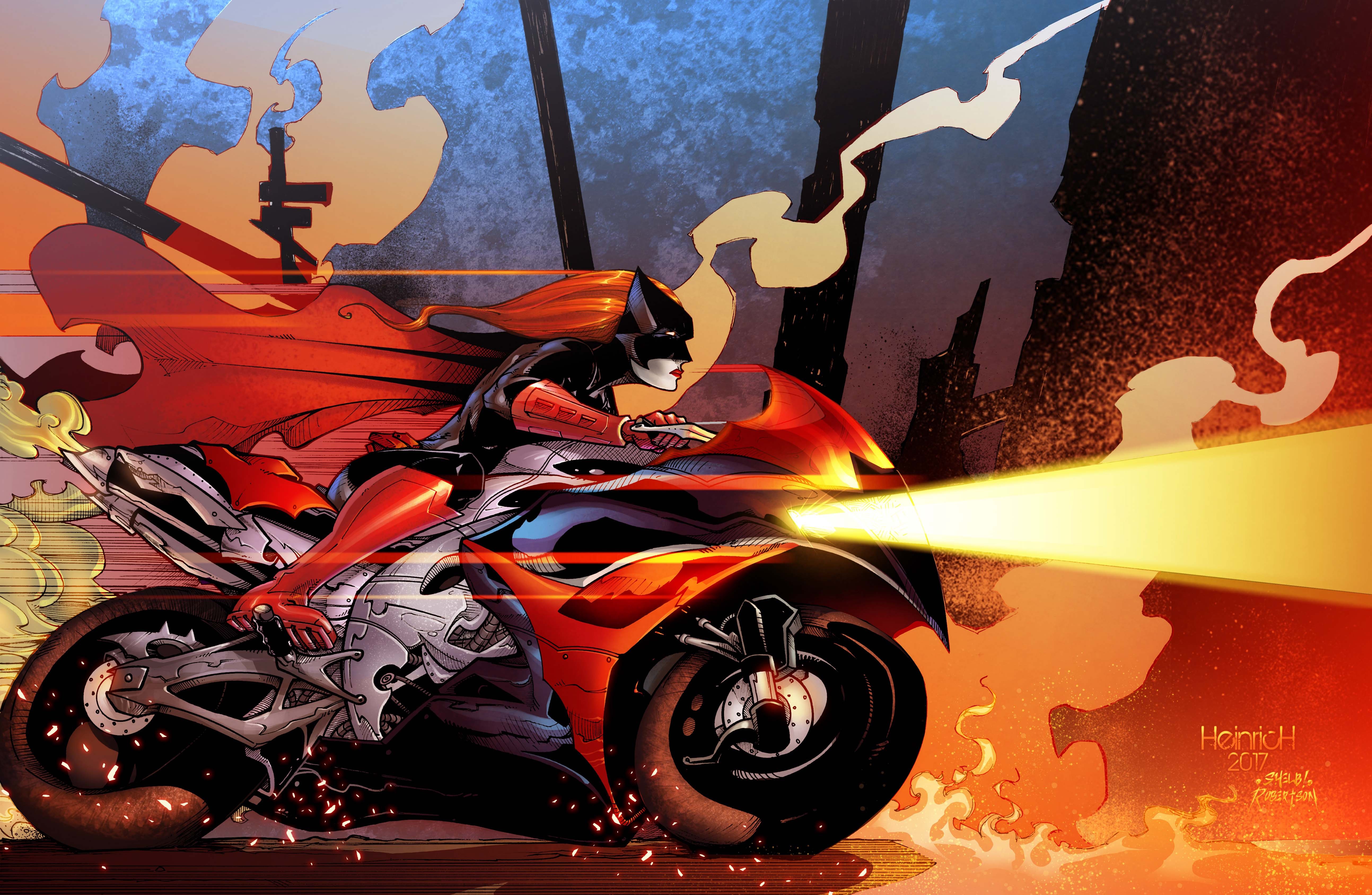 batwoman, hd, 4k, 5k, artwork, superheroes, digital art, HD Wallpaper