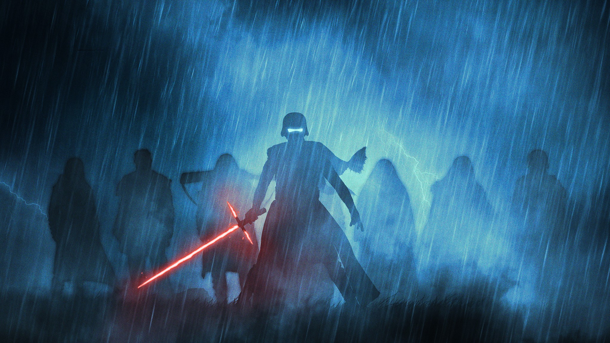 kylo ren, star wars, artist, artwork, digital art, hd, behance, HD Wallpaper