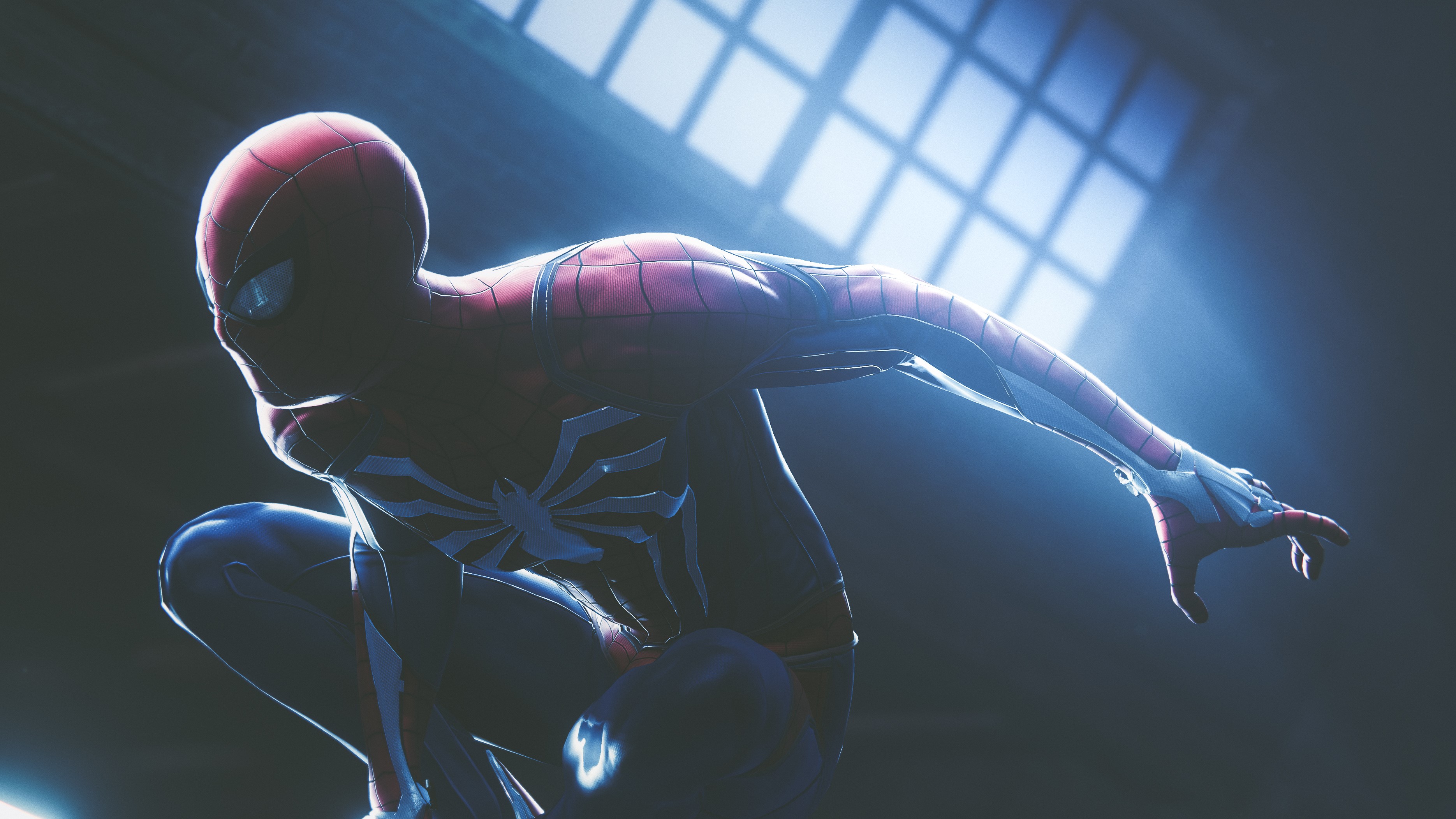 spiderman ps4, spiderman, 4k, superheroes, games, hd, 2018 games, ps games, artist, flickr, HD Wallpaper