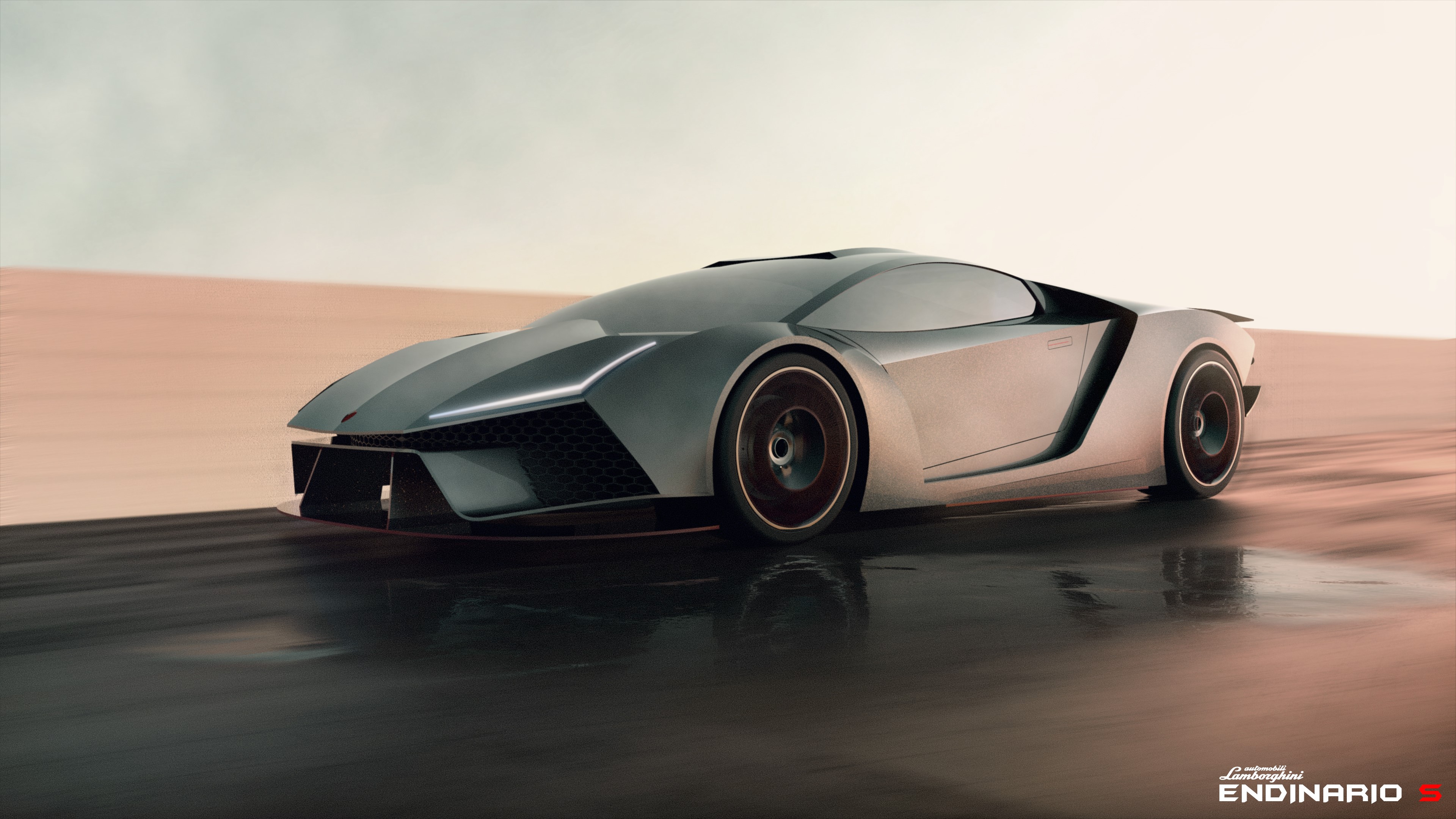 lamborghini, cars, hd, 4k, behance, HD Wallpaper