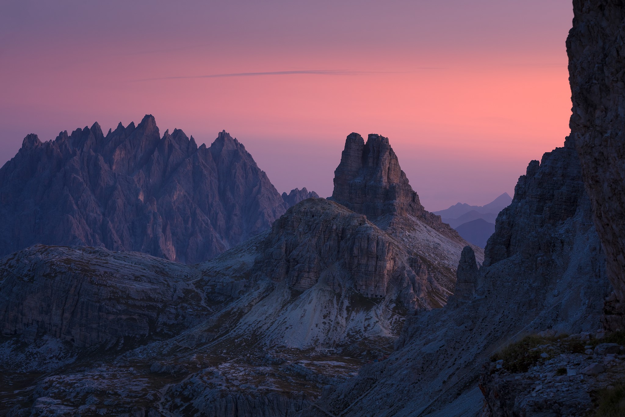 mountains, nature, hd, 4k, behance, HD Wallpaper
