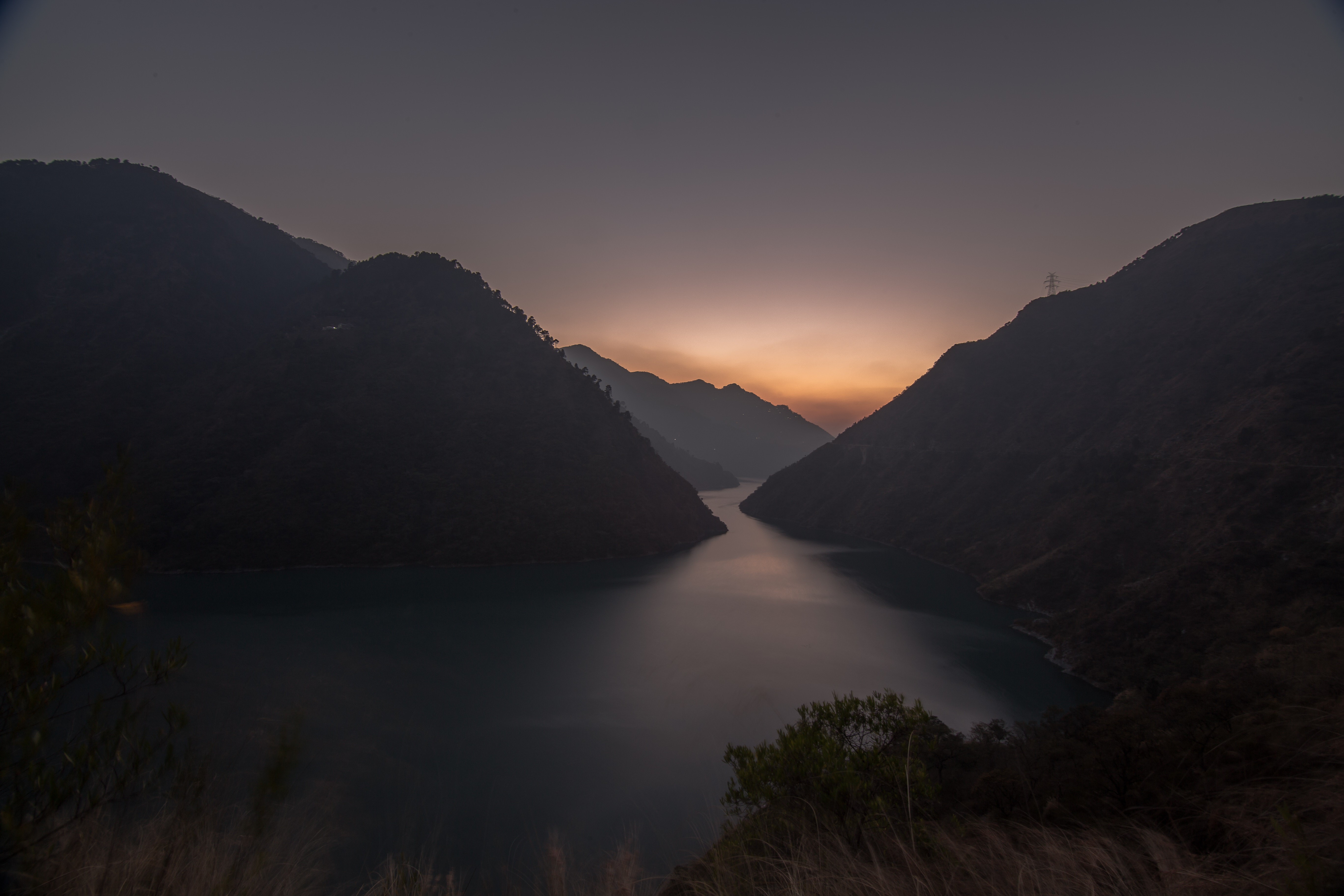 lake, mountains, nature, hd, 4k, 5k, HD Wallpaper
