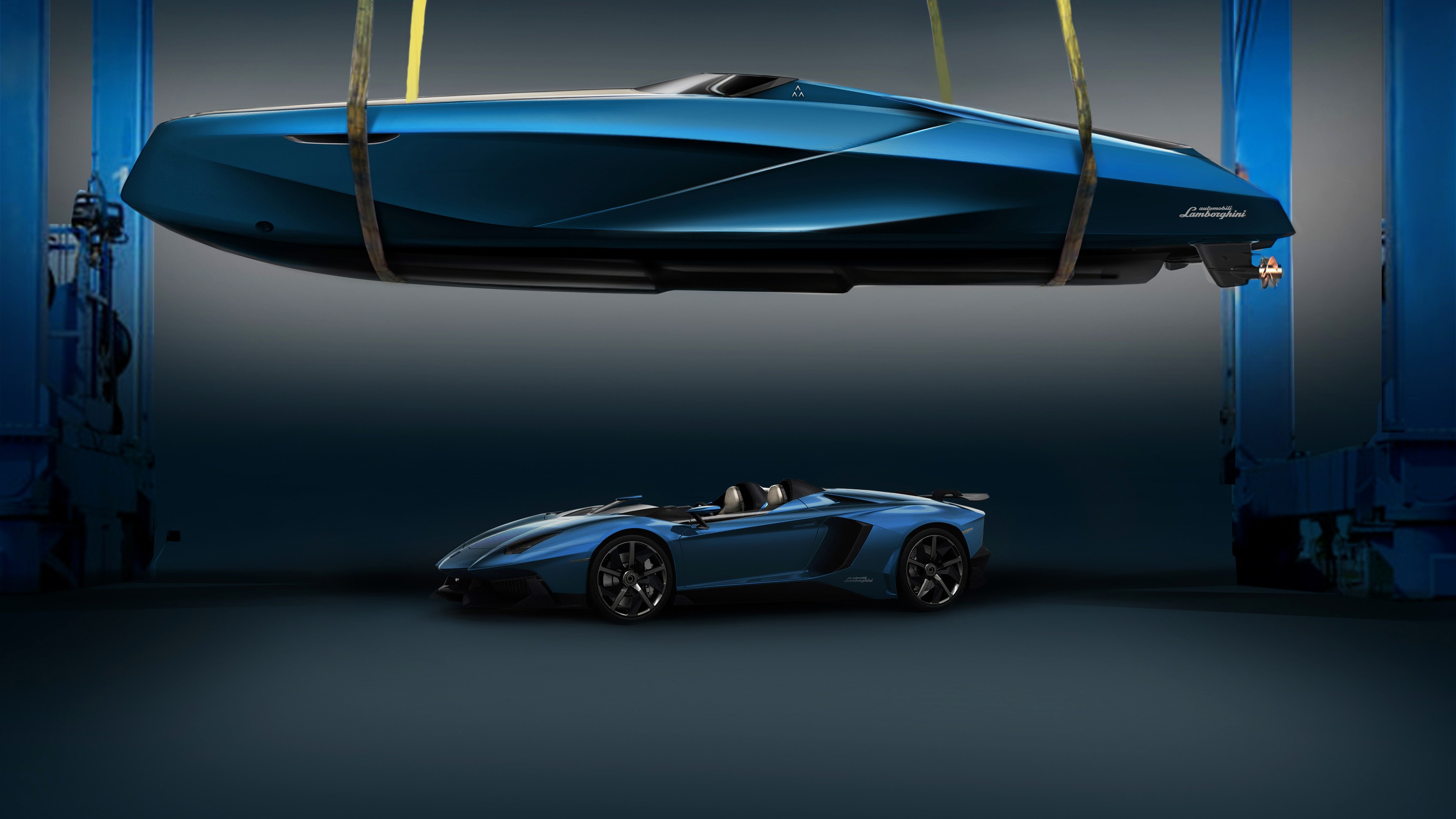 lamborghini, cars, hd, 4k, behance, HD Wallpaper