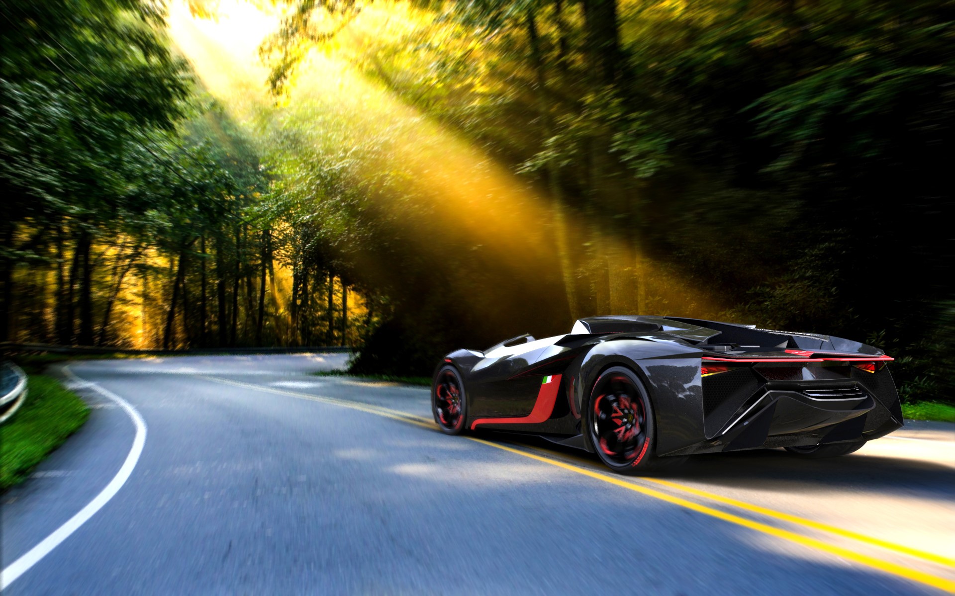 lamborghini, hd, 4k, behance, cars, HD Wallpaper
