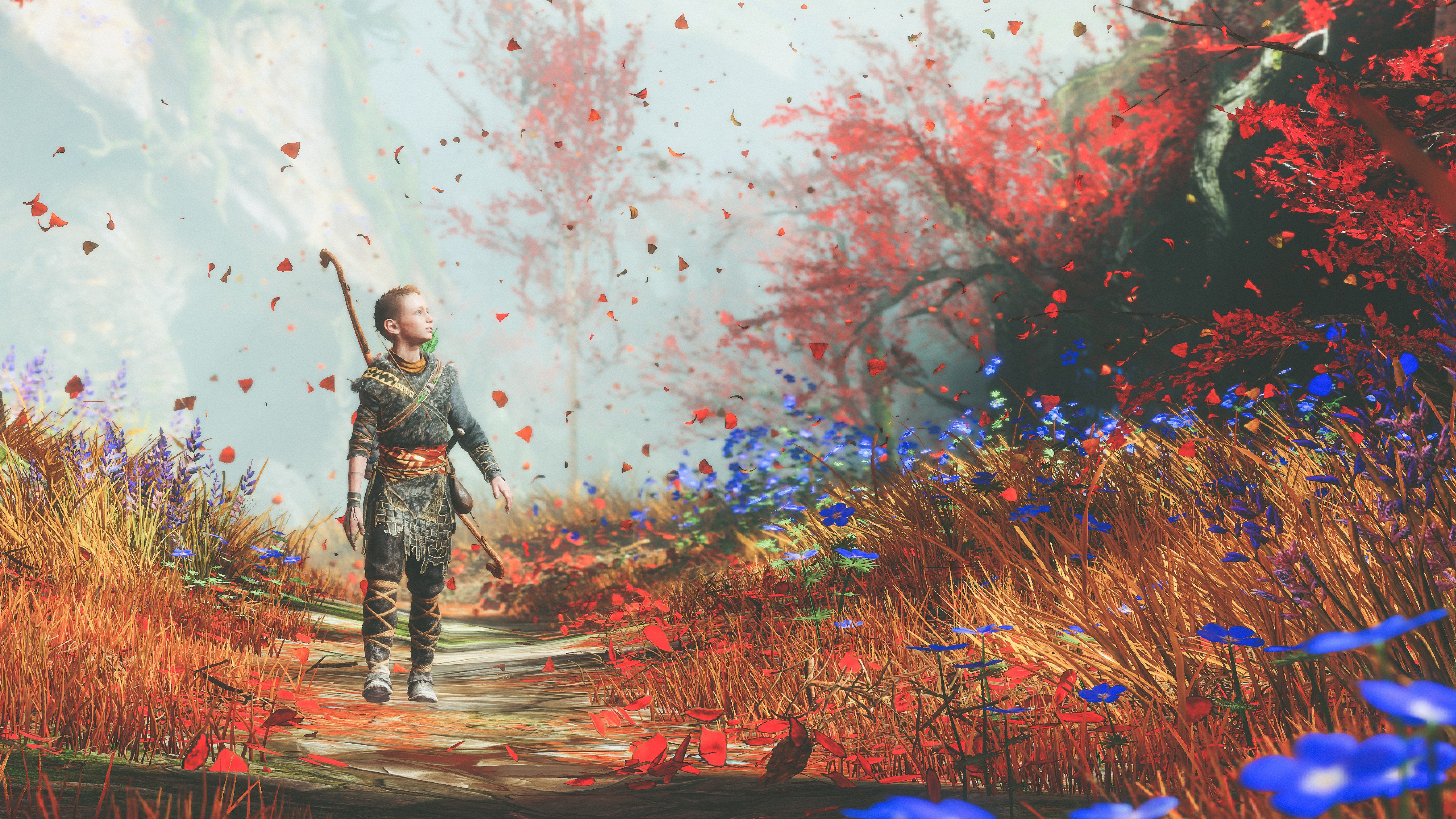 atreus, god of war 4, god of war, games, ps games, hd, 4k, HD Wallpaper