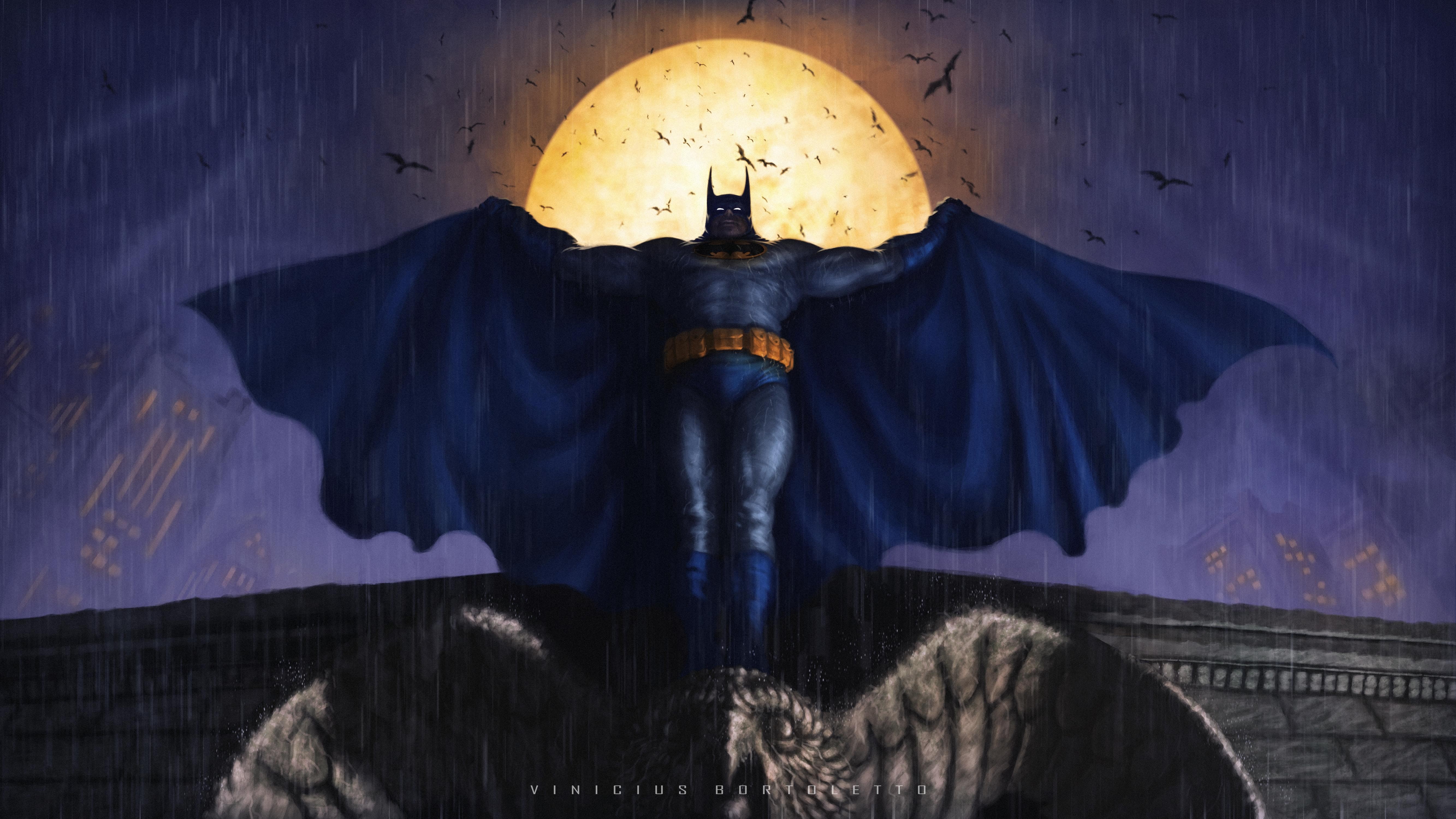 batman, hd, 4k, artwork, superheroes, 5k, HD Wallpaper