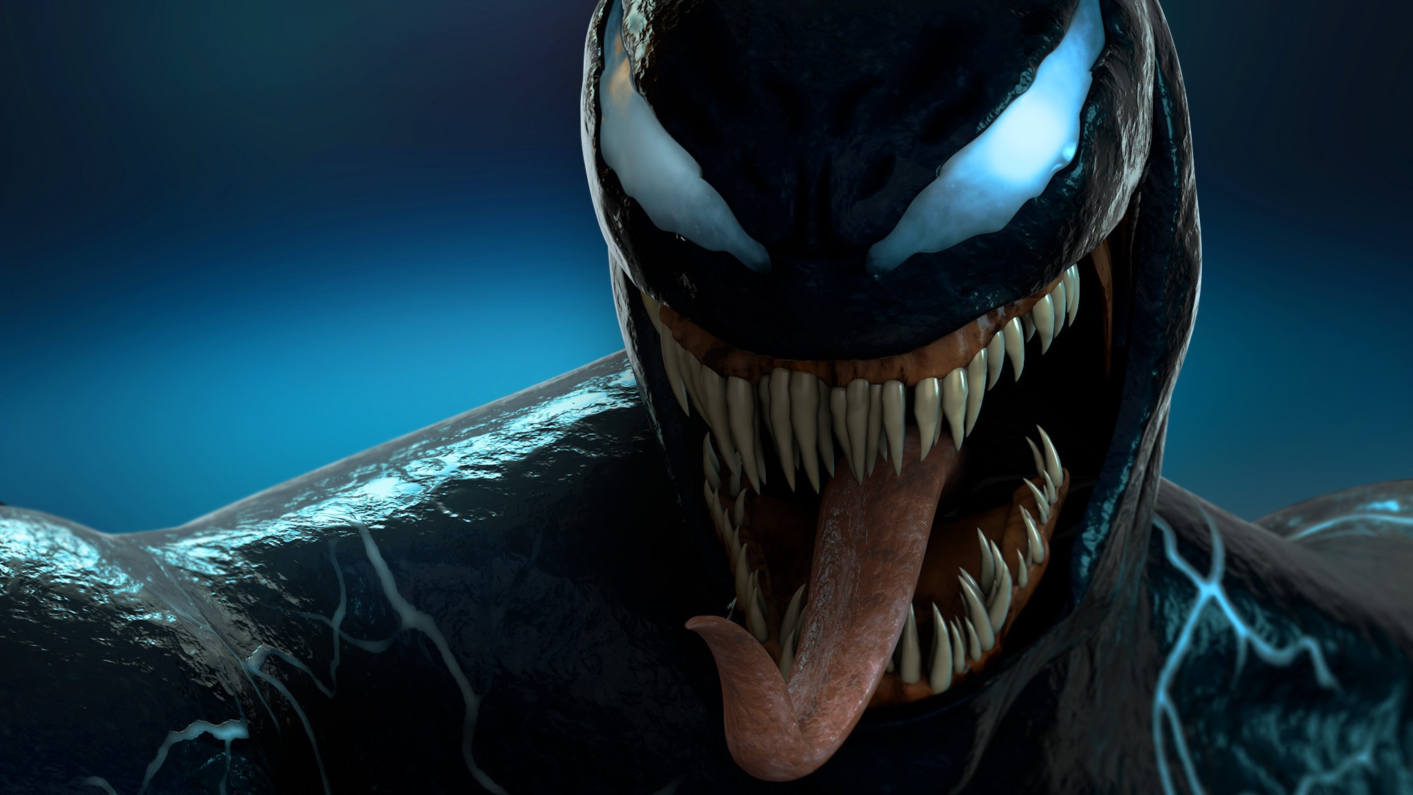 venom, digital art, superheroes, hd, artist, artwork, deviantart, 3d, HD Wallpaper