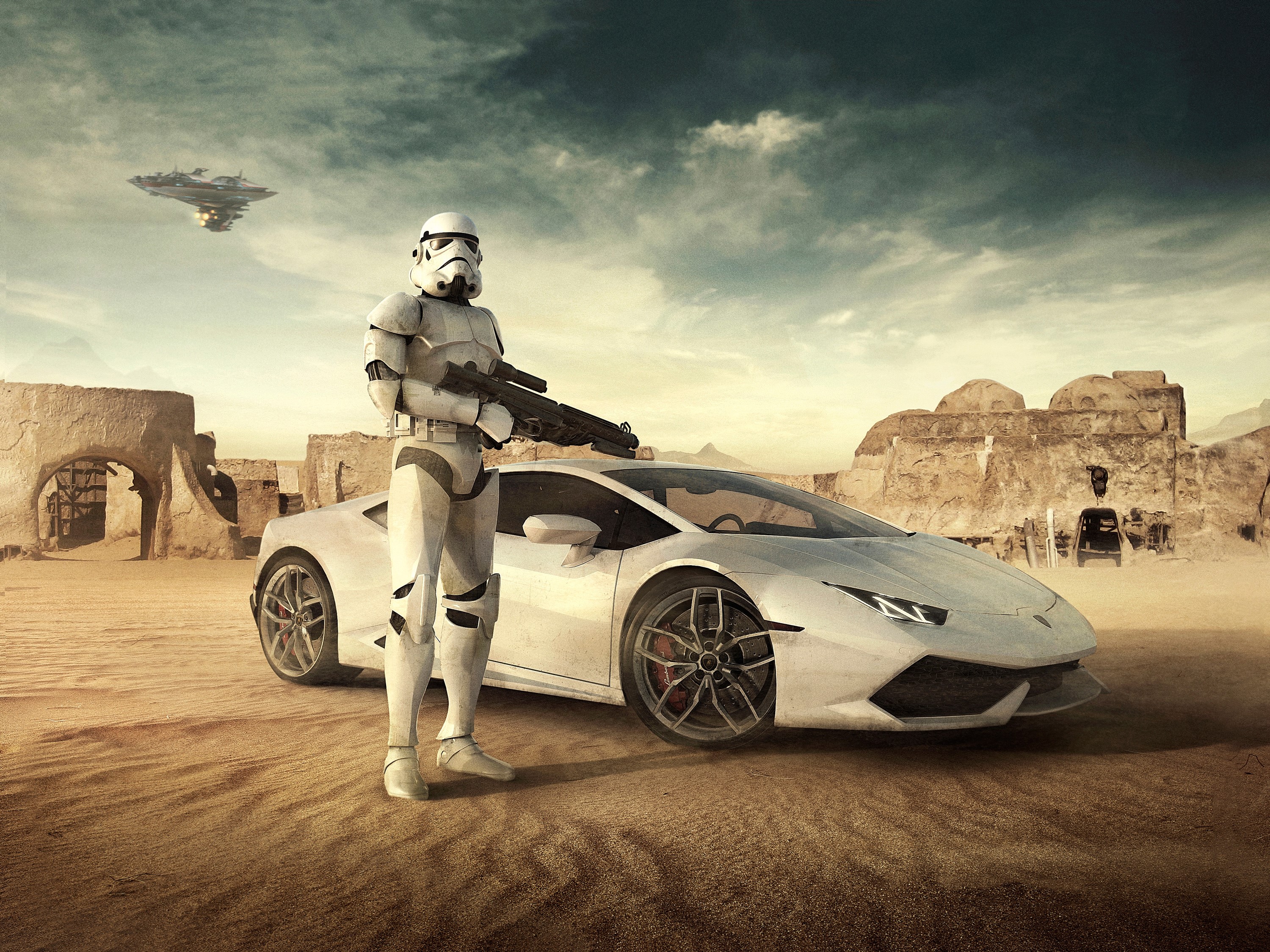 lamborghini huracan, lamborghini, cars, hd, behance, artist, HD Wallpaper