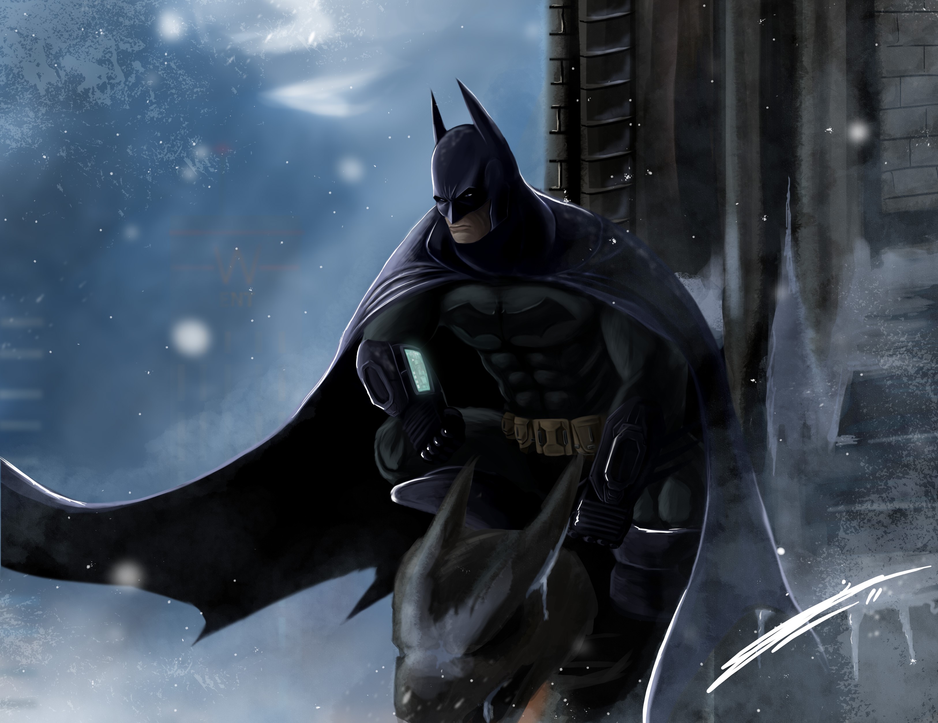 batman, superheroes, hd, artist, deviantart, digital art, artwork, HD Wallpaper