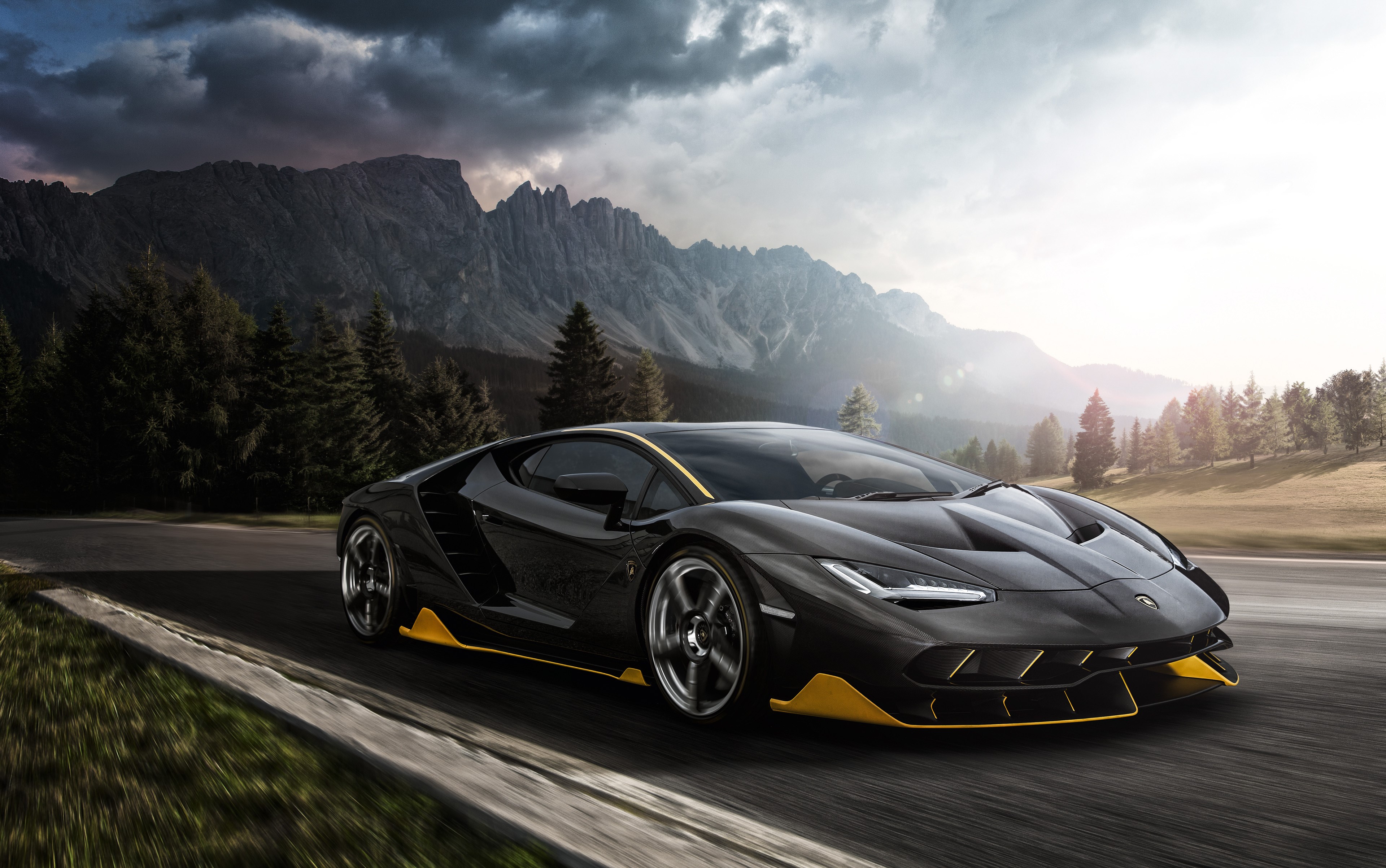 lamborghini aventador, lamborghini, cars, hd, 4k, behance, HD Wallpaper