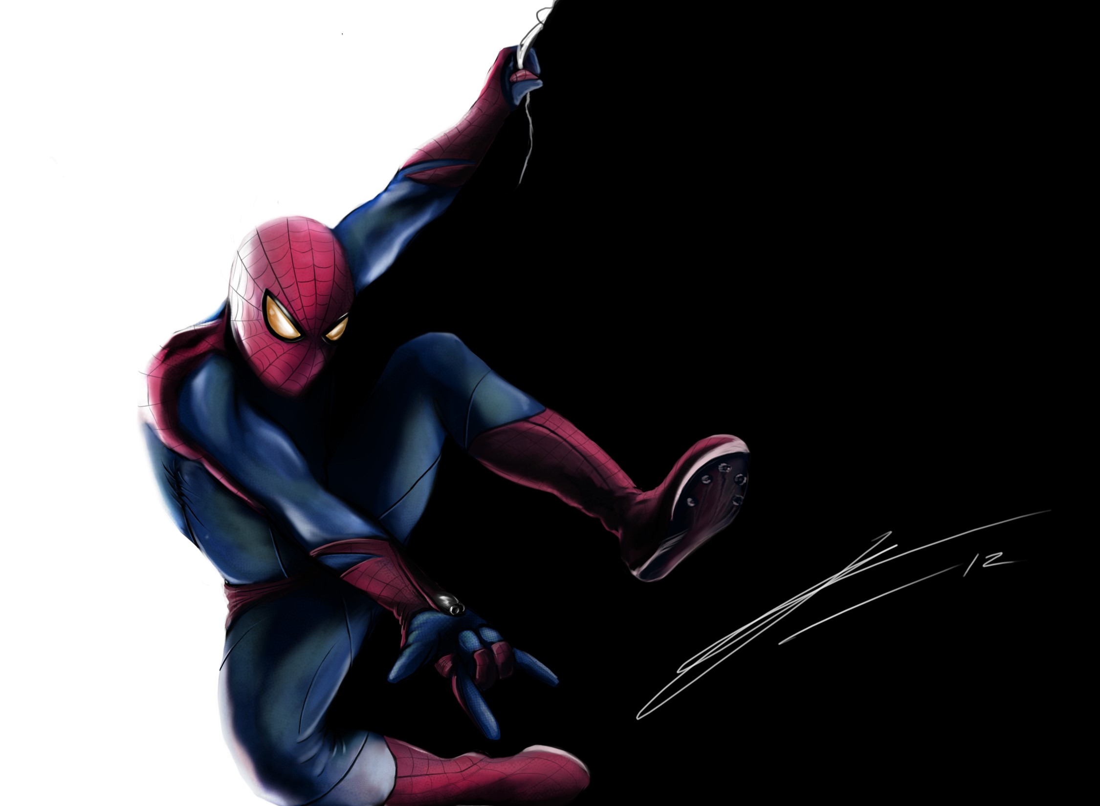 spiderman, hd, artwork, artist, digital art, superheroes, deviantart, HD Wallpaper