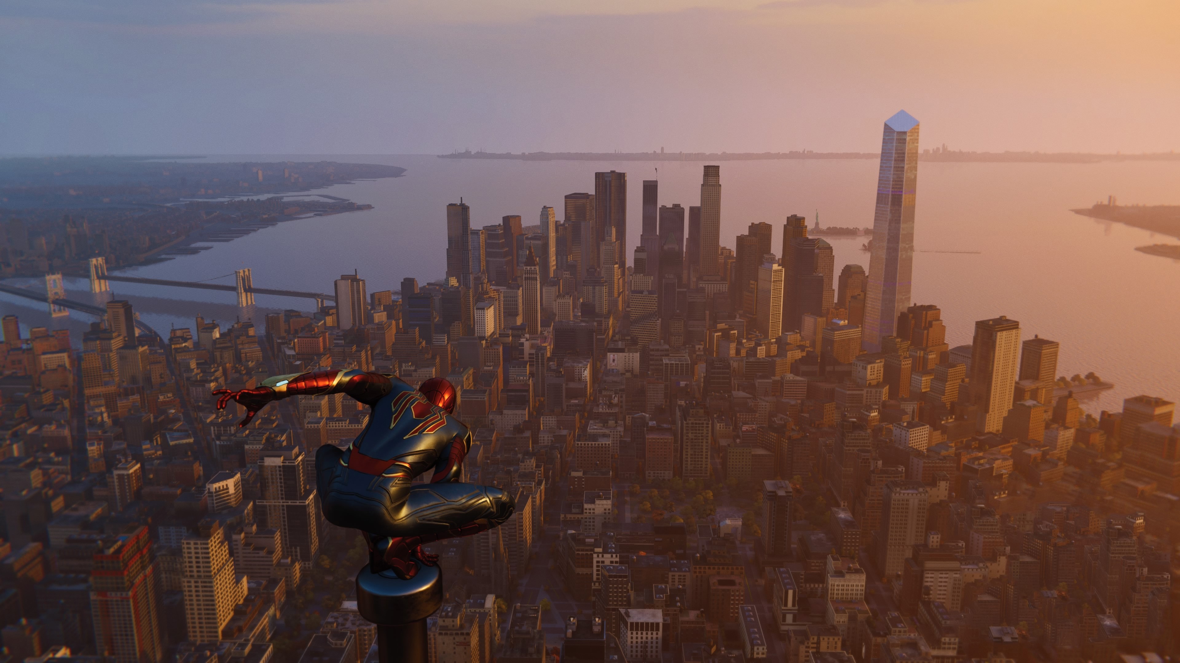 spiderman ps4, spiderman, games, hd, 4k, 2018 games, ps games, HD Wallpaper