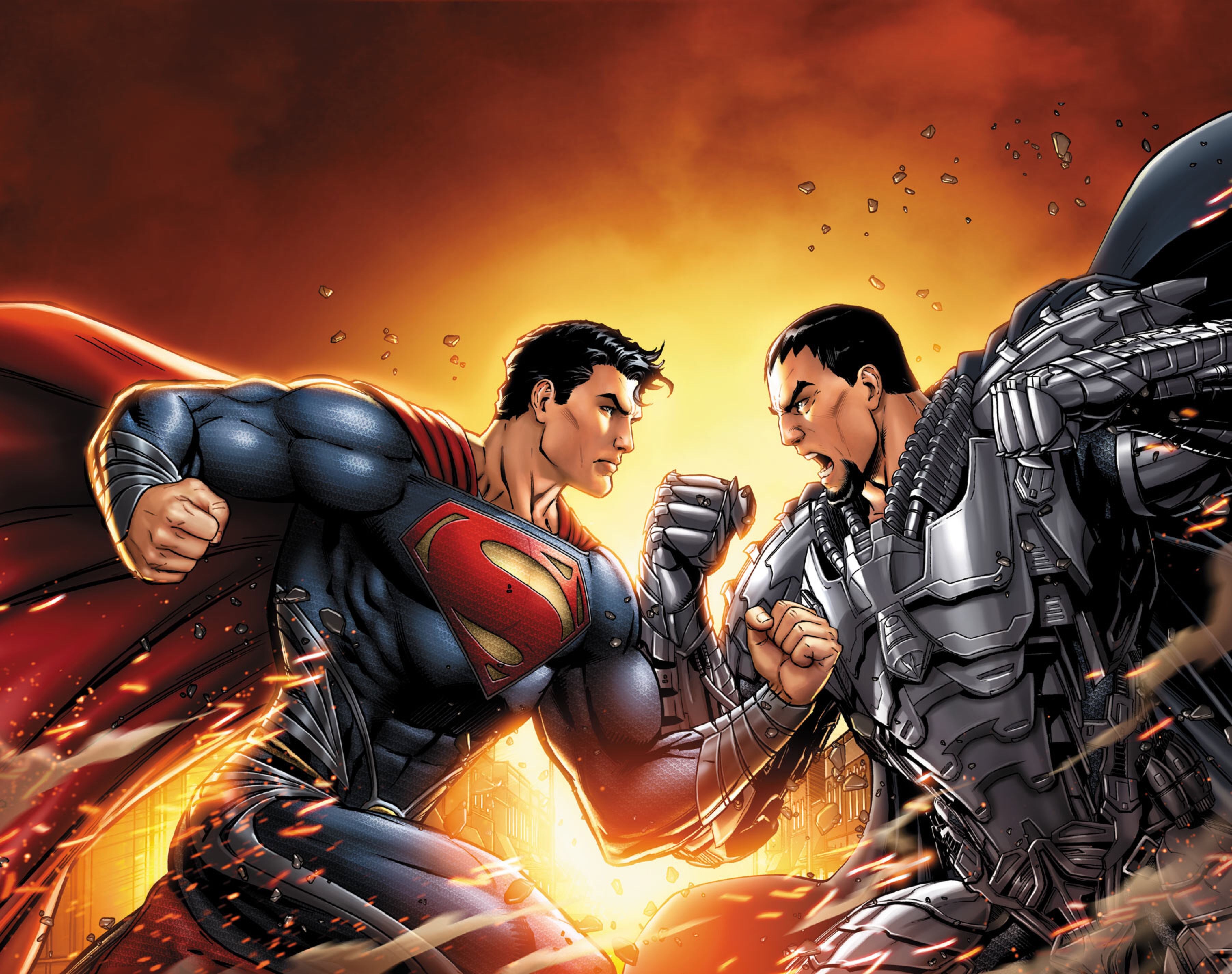superman, hd, 4k, artwork, superheroes, digital art, HD Wallpaper