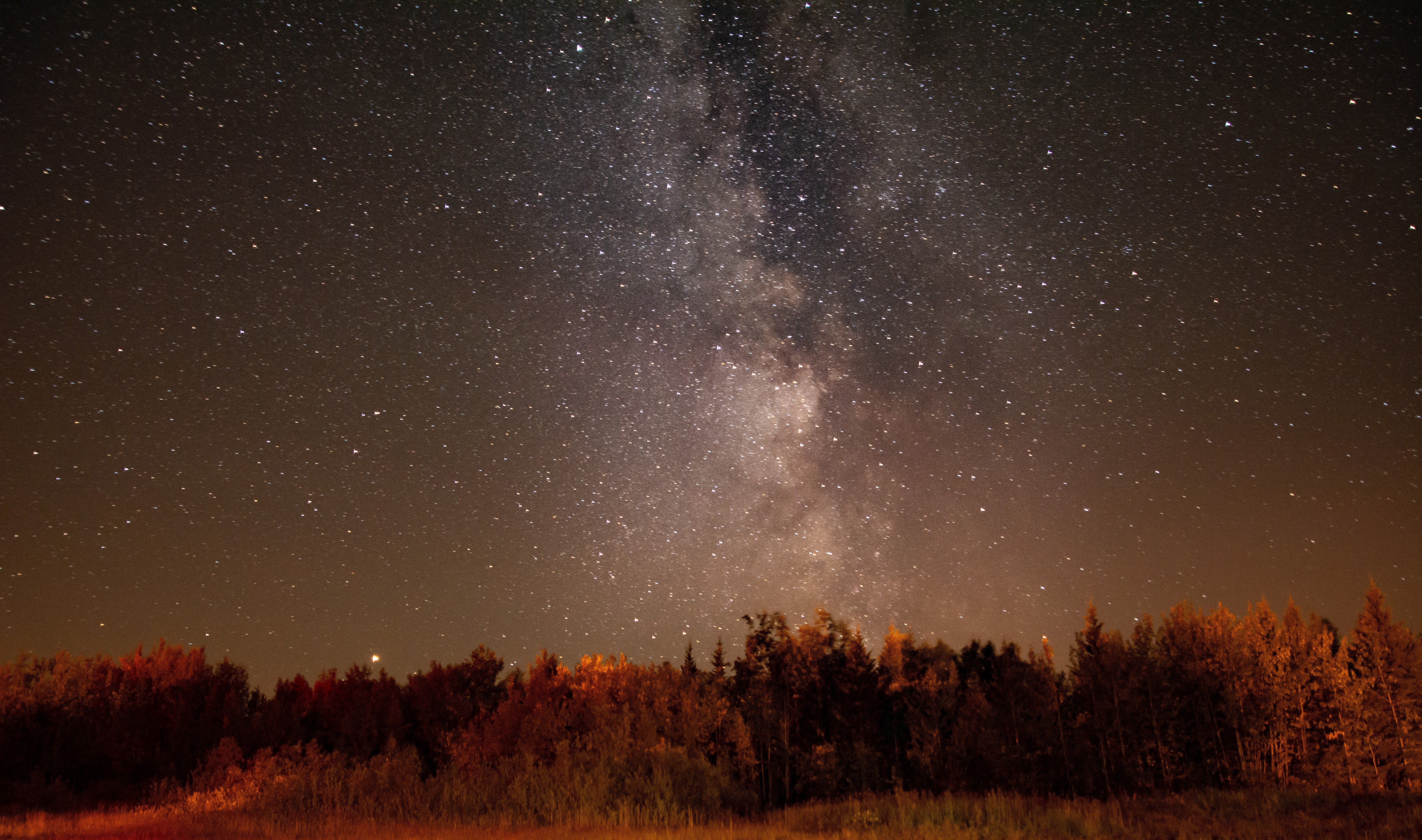 milky way, sky, night, nature, hd, 4k, 5k, HD Wallpaper