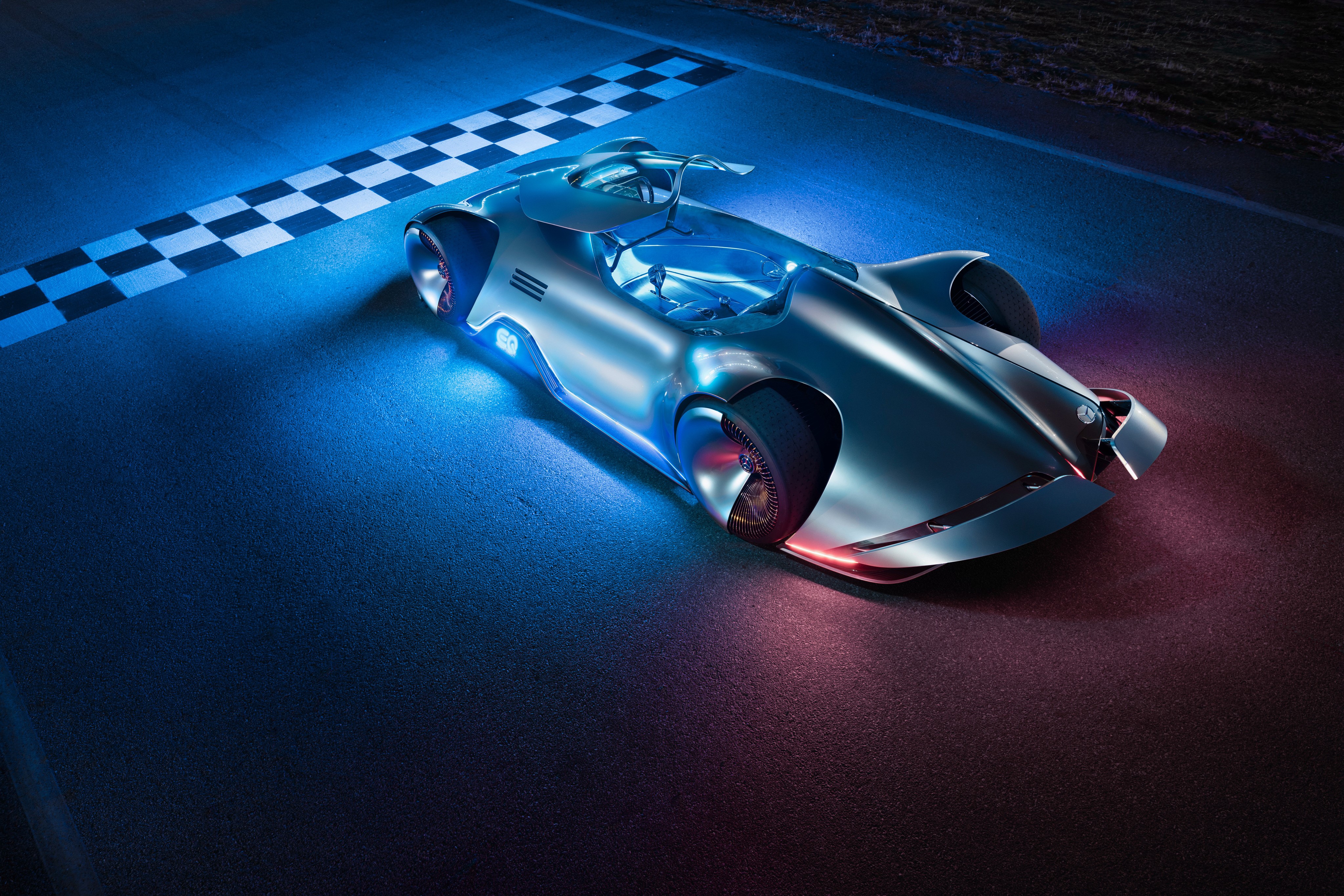 mercedes benz vision eq, mercedes benz vision, 2018 cars, cars, hd, 4k, HD Wallpaper
