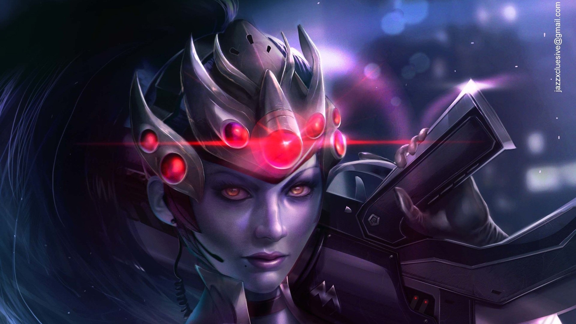 widowmaker, overwatch, games, hd, artwork, digital art, artstation, fantasy girls, HD Wallpaper