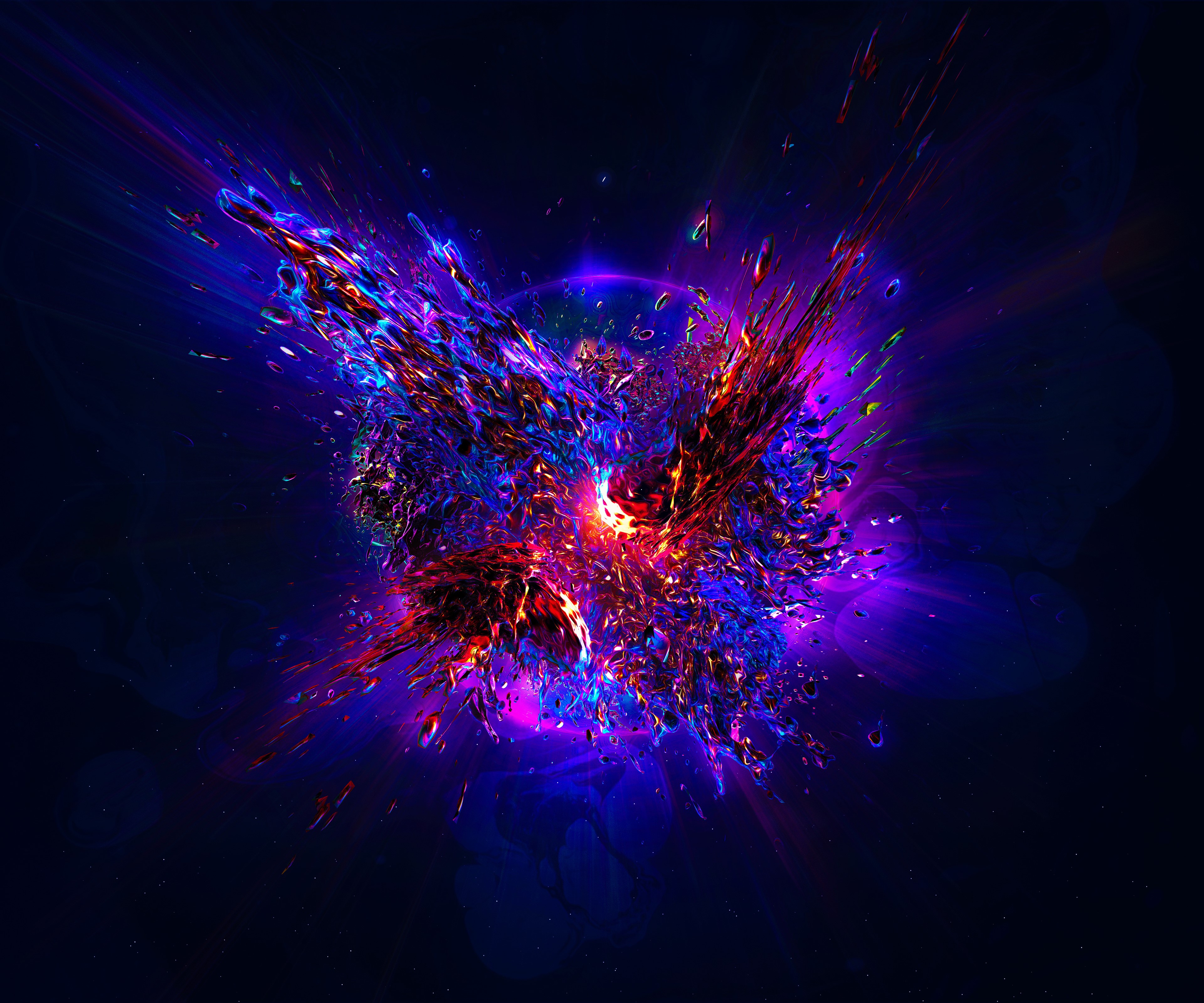 illustration, abstract, digital art, hd, 4k, 3d, behance, HD Wallpaper