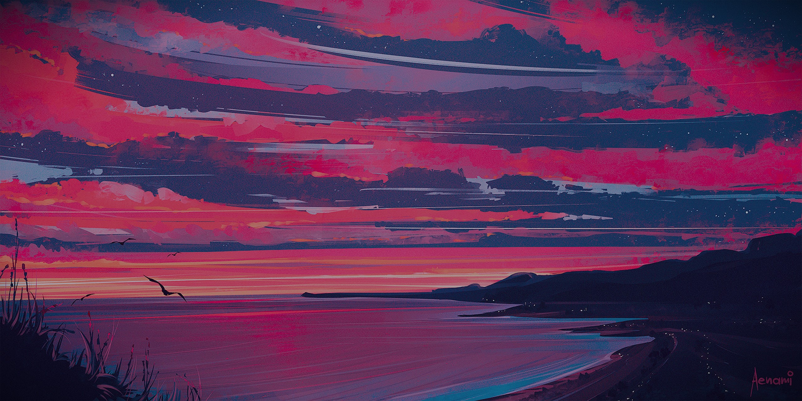 artist, artwork, digital art, hd, minimalism, minimalist, artstation, HD Wallpaper