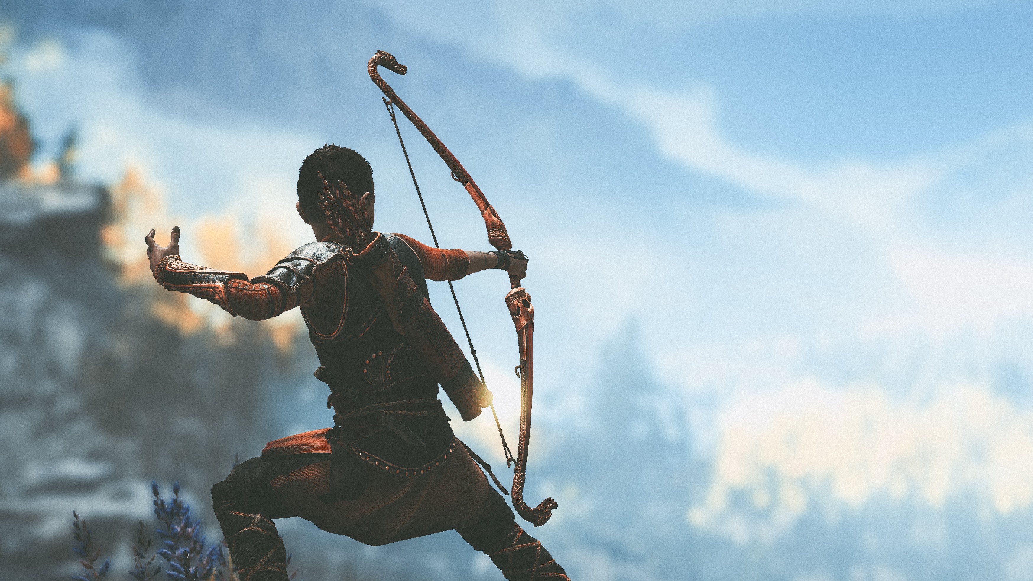 atreus, god of war 4, god of war, games, ps games, hd, 4k, HD Wallpaper