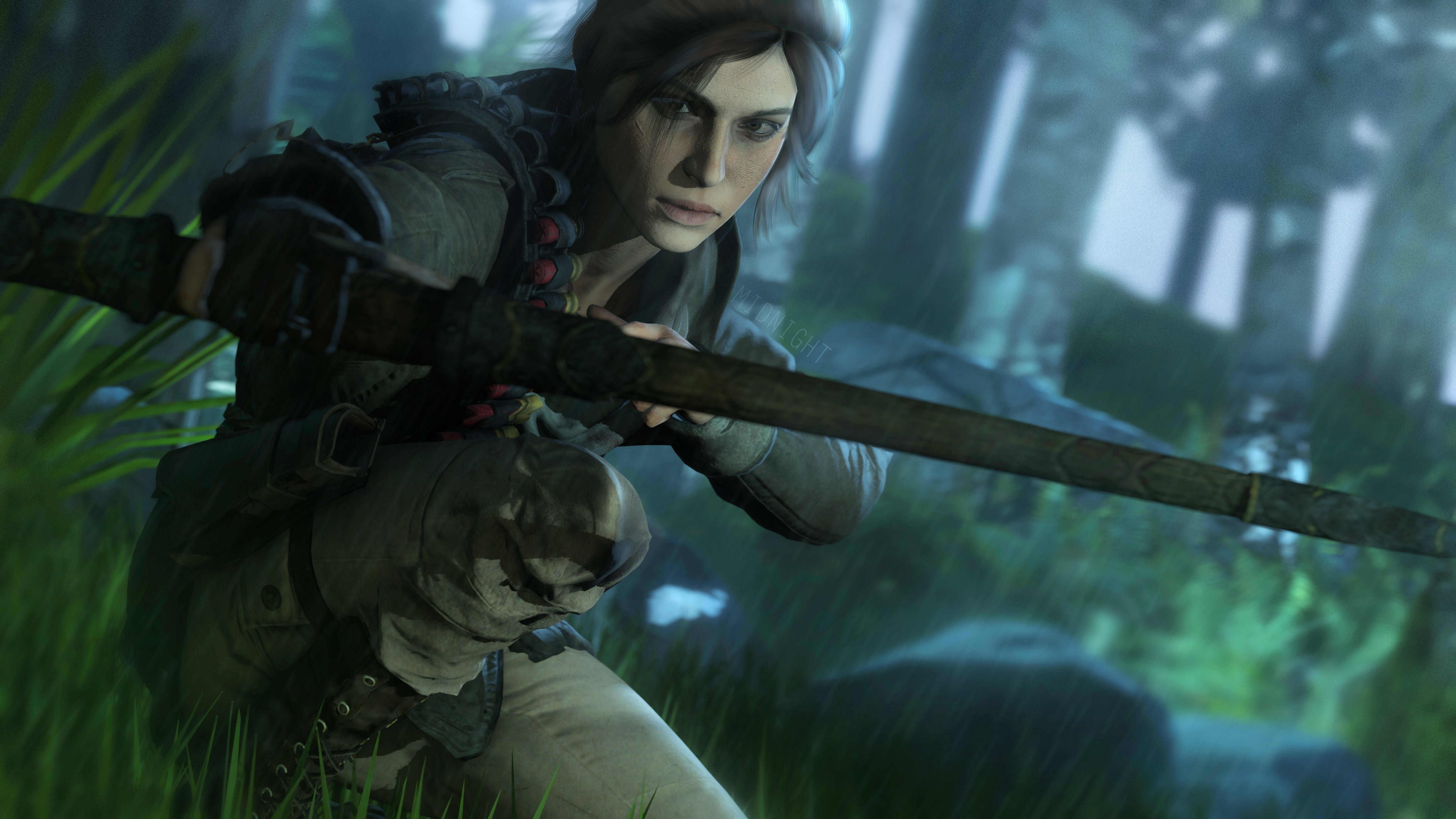 tomb raider, lara croft, artwork, 4k, hd, artist, digital art, deviantart, HD Wallpaper