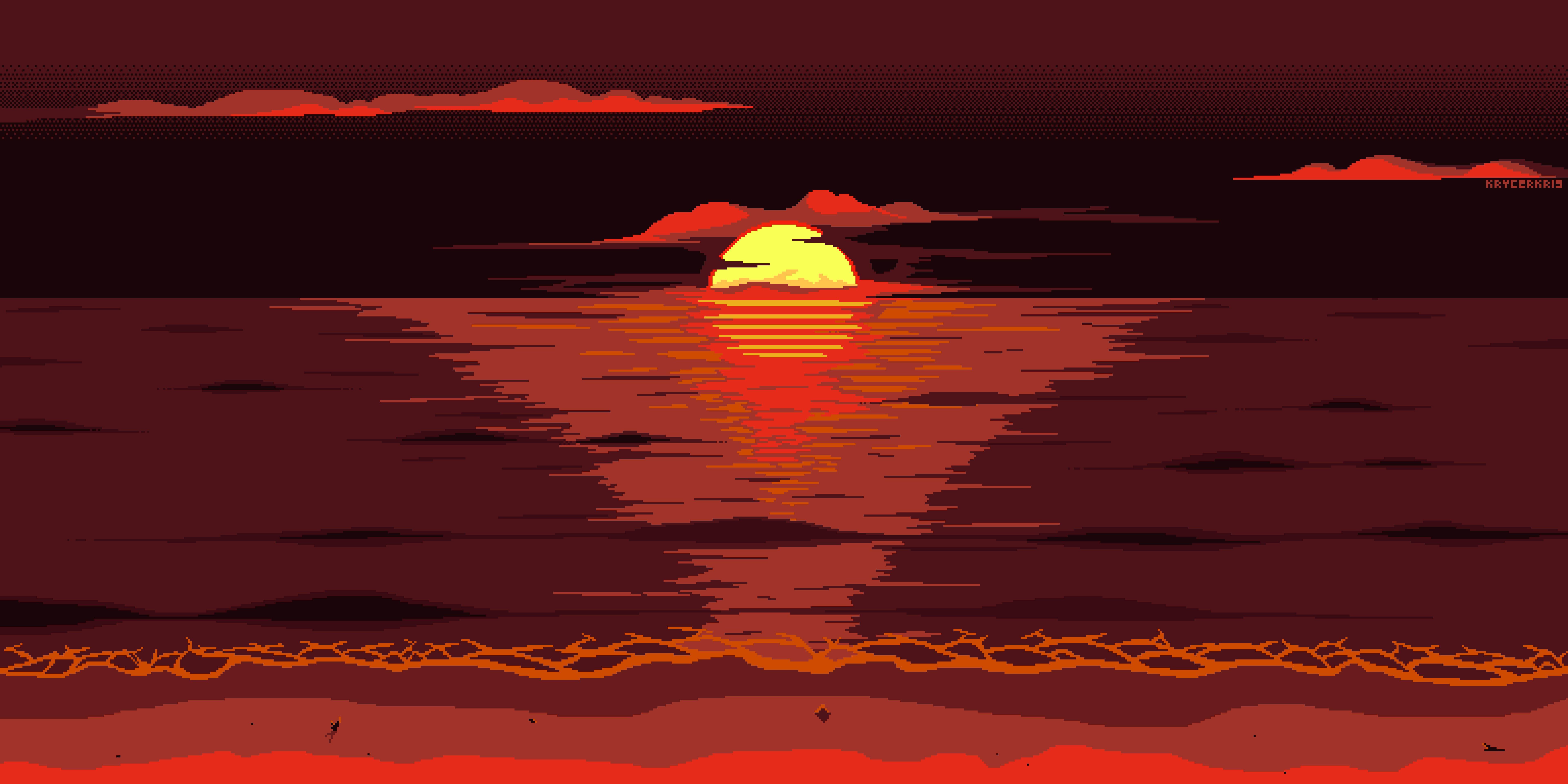 minimalist, minimalism, sunset, hd, 4k, 5k, 8k, artist, artwork, digital art, hd, HD Wallpaper