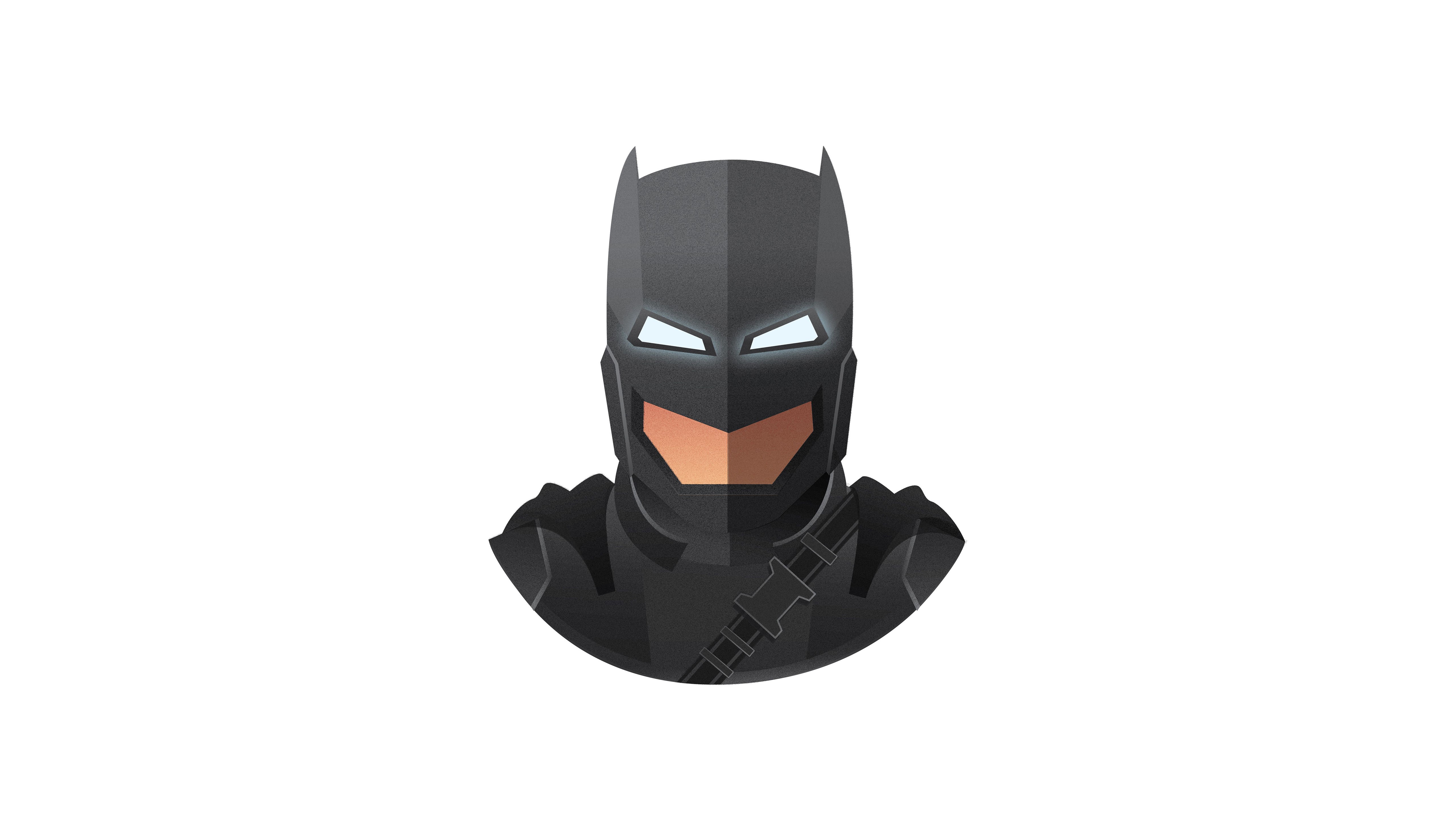 batman, hd, 4k, 5k, minimalism, artwork, digital art, superheroes, HD Wallpaper