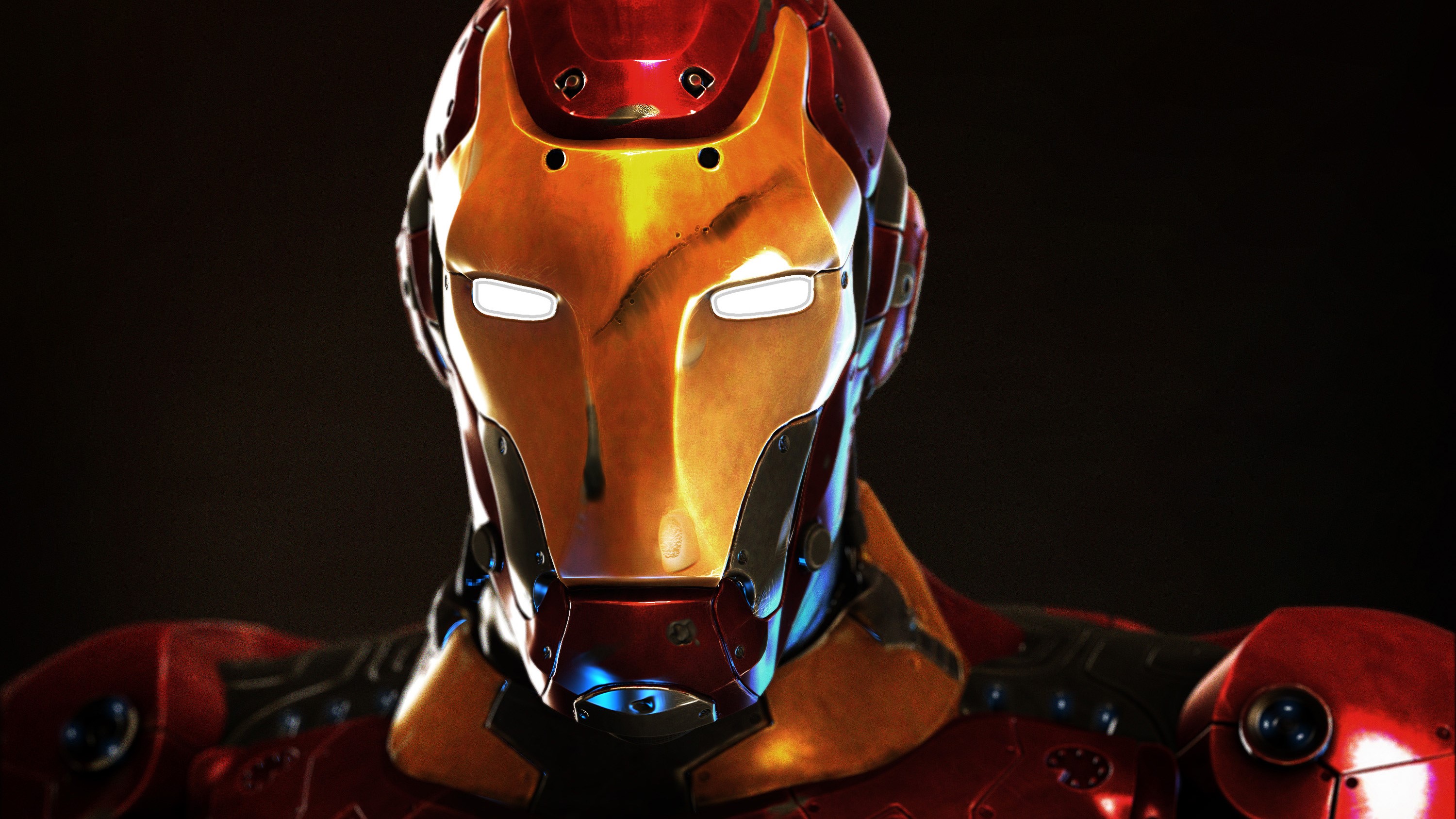 iron man, hd, artwork, artist, superheroes, digital art, HD Wallpaper