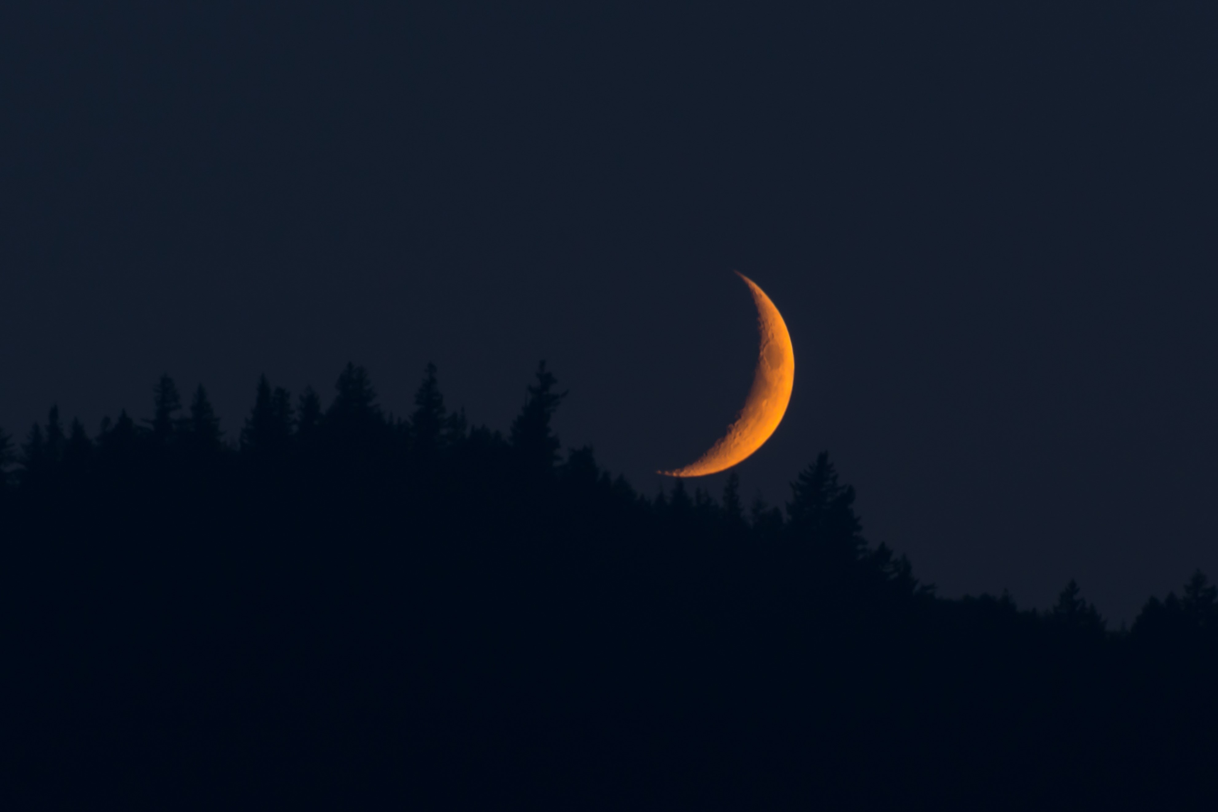 moon, nature, hd, 4k, HD Wallpaper