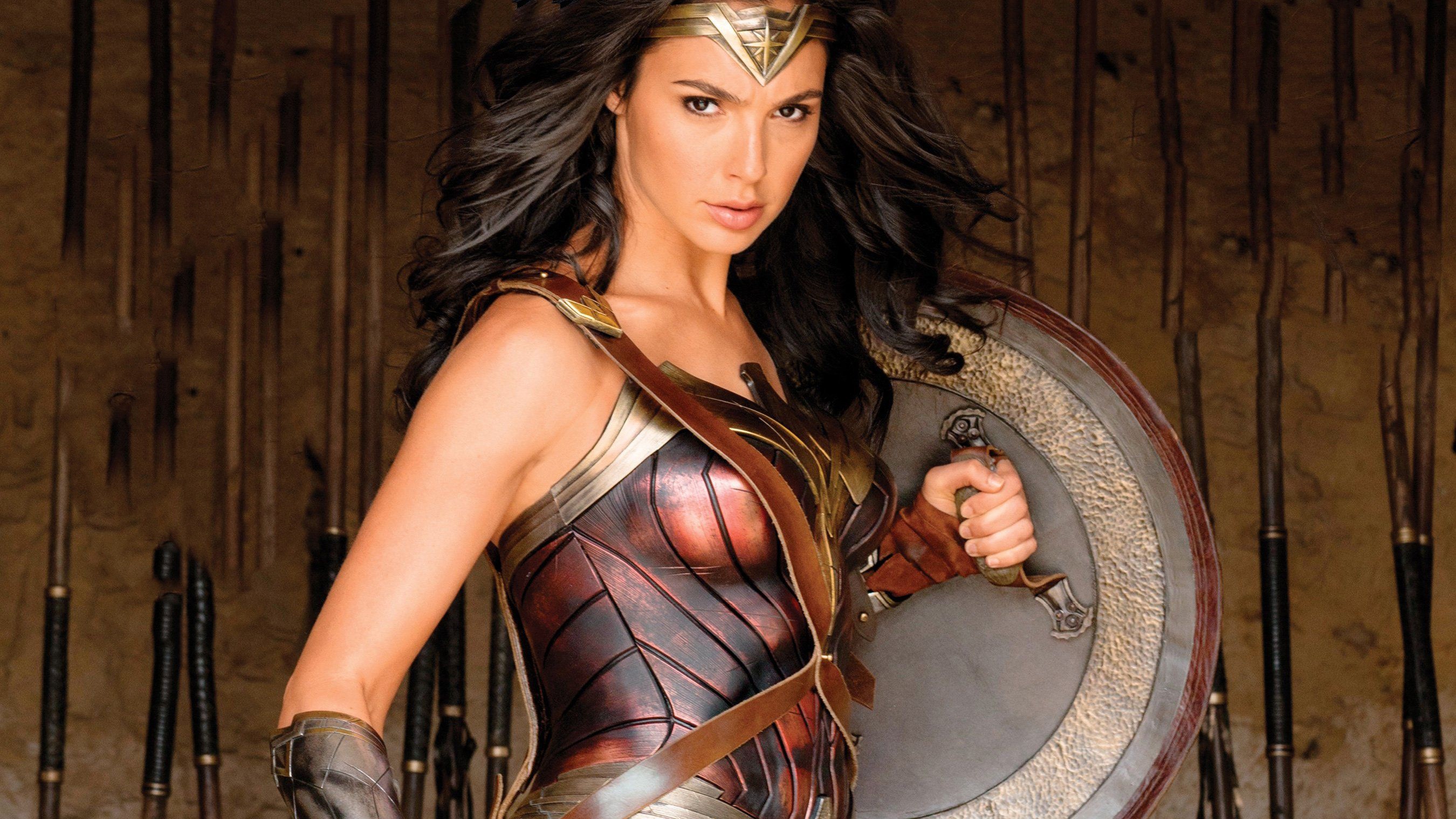 wonder woman, hd, gal gadot, shield, movies, HD Wallpaper