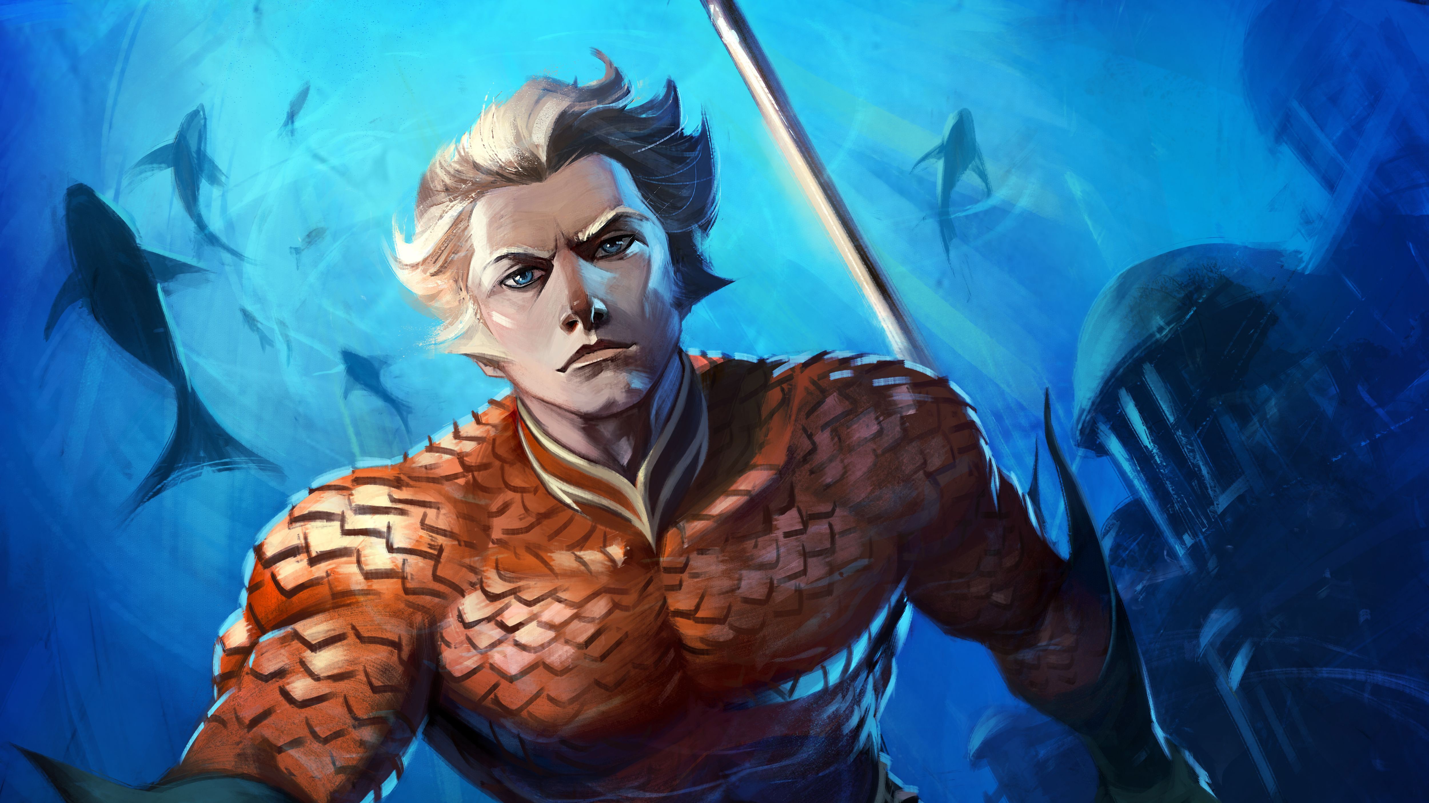 infinite crisis, games, 4k, hd, aquaman, 5k, HD Wallpaper