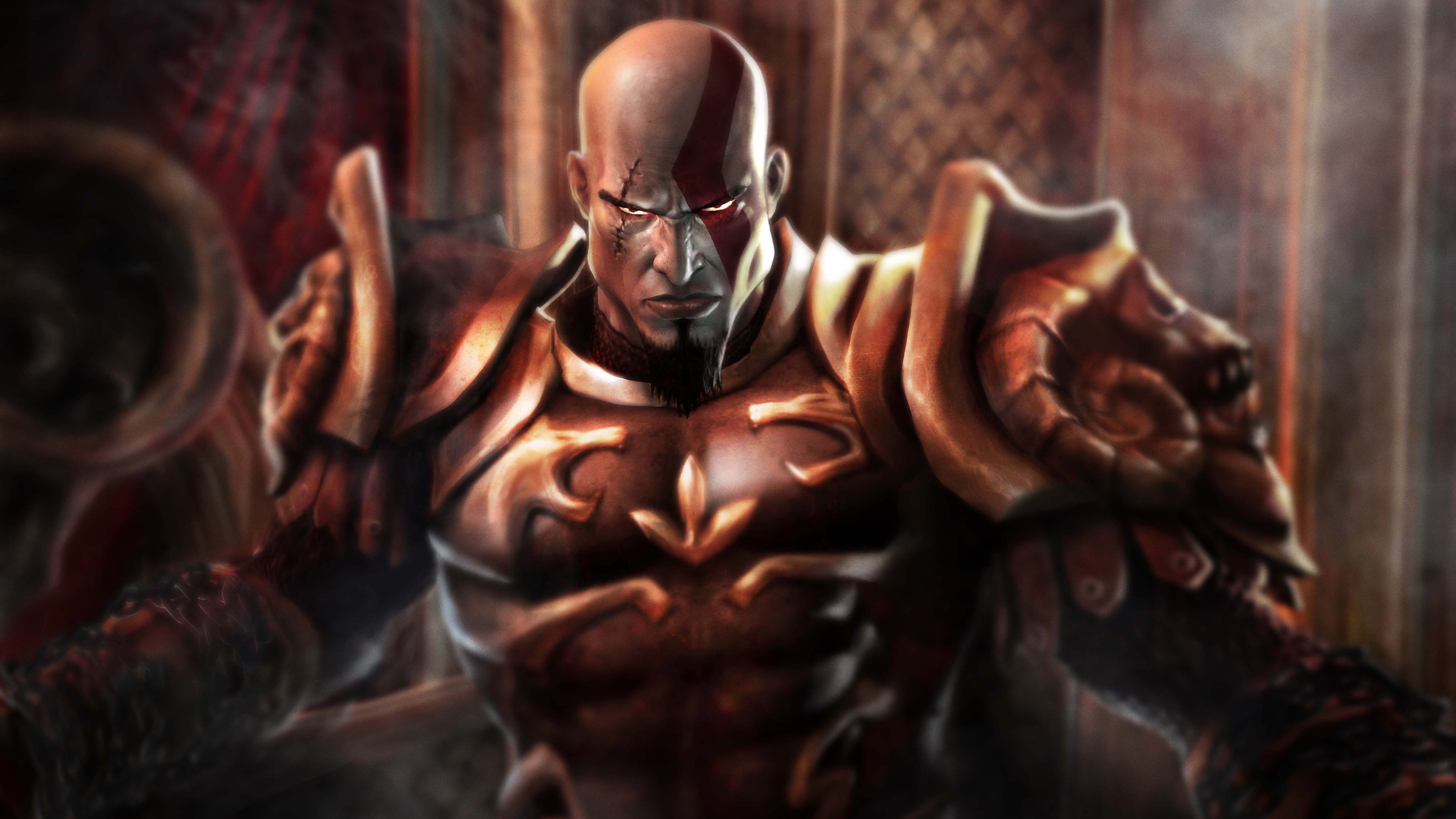 kratos, god of war, games, ps games, hd, 4k, 5k, HD Wallpaper