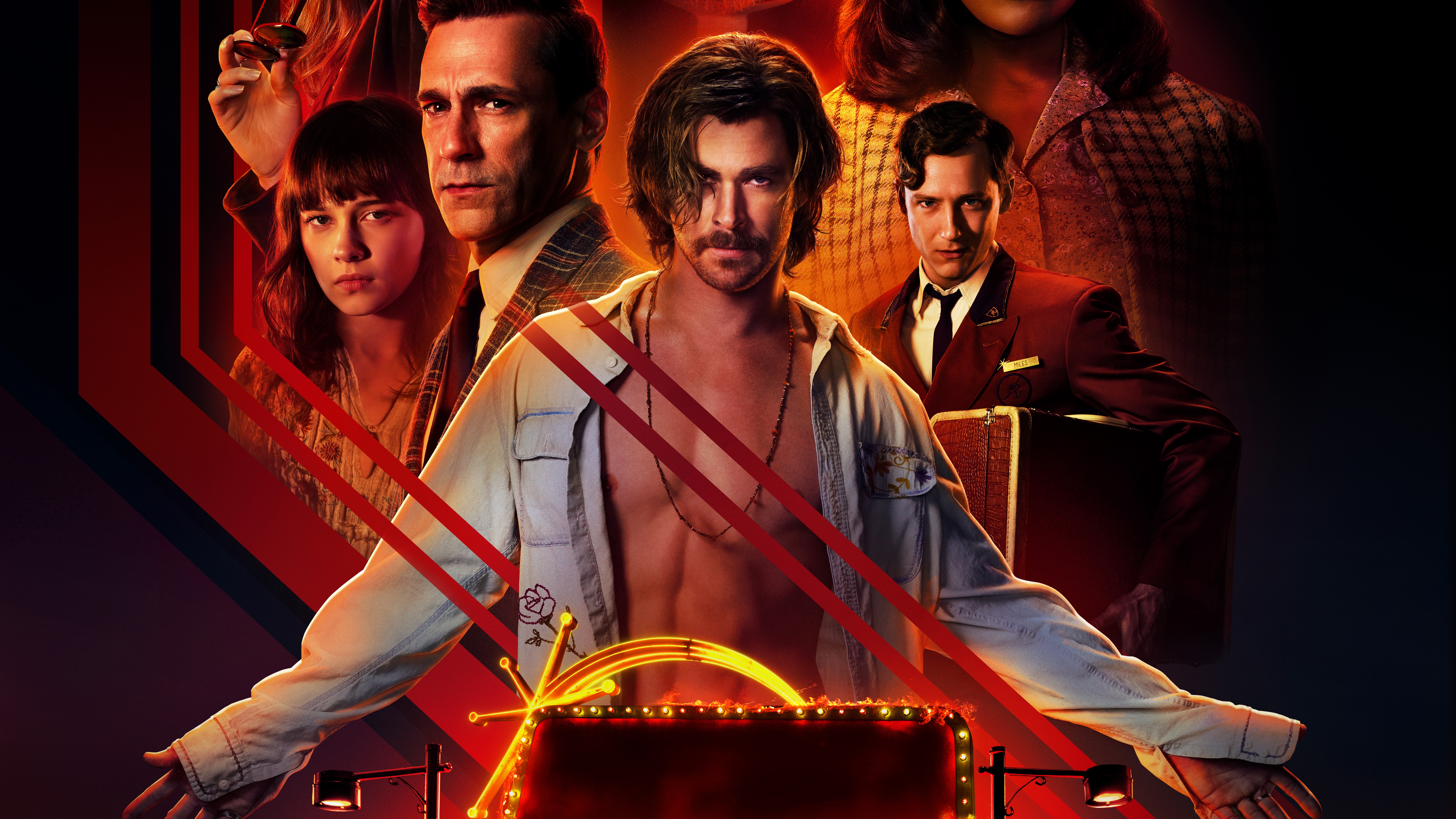 bad times at the el royale, movies, 2018 movies, hd, 4k, 5k, 8k, HD Wallpaper