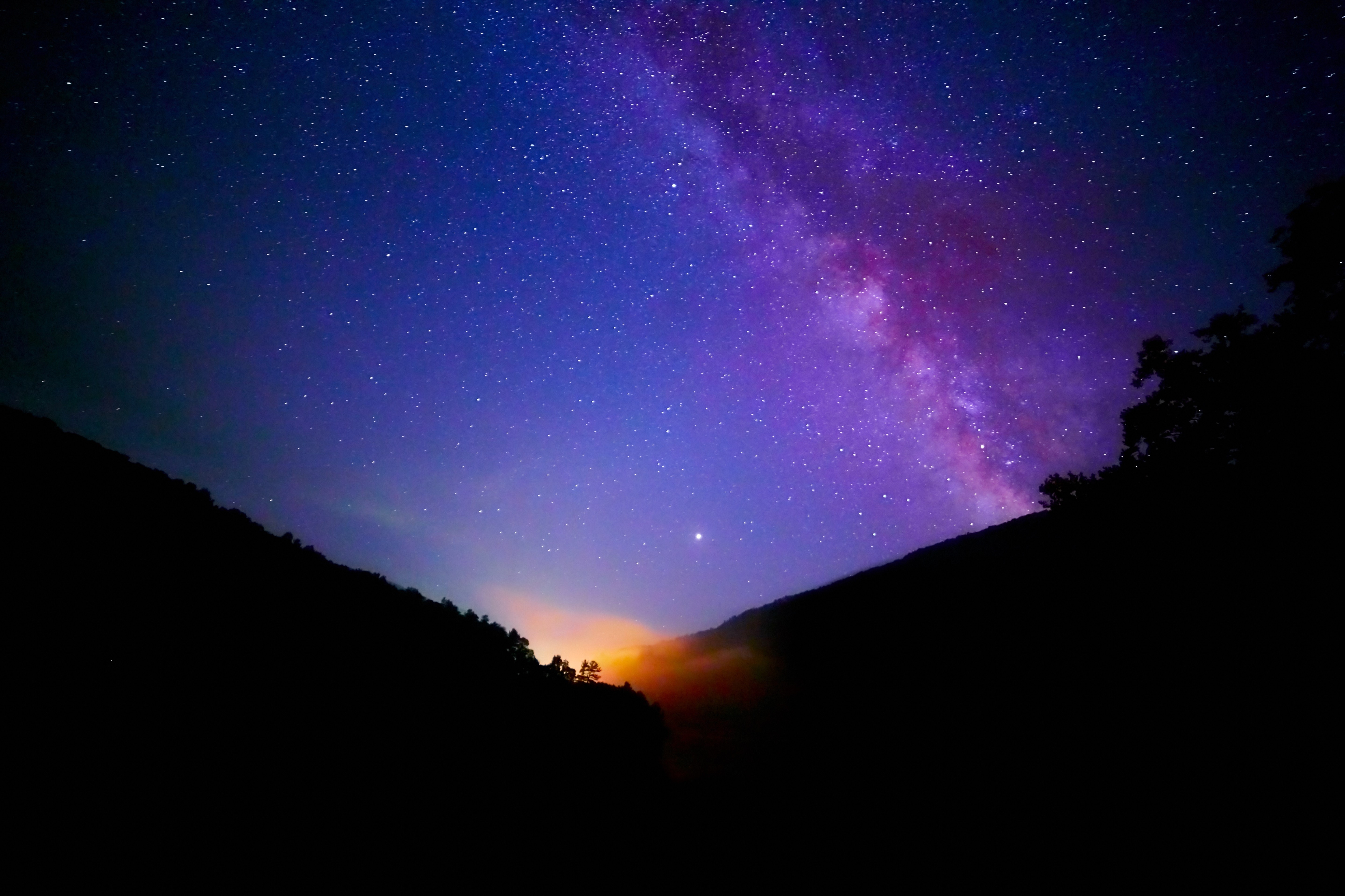 milky way, mountains, photography, digital universe, 5k, hd, 4k, HD Wallpaper