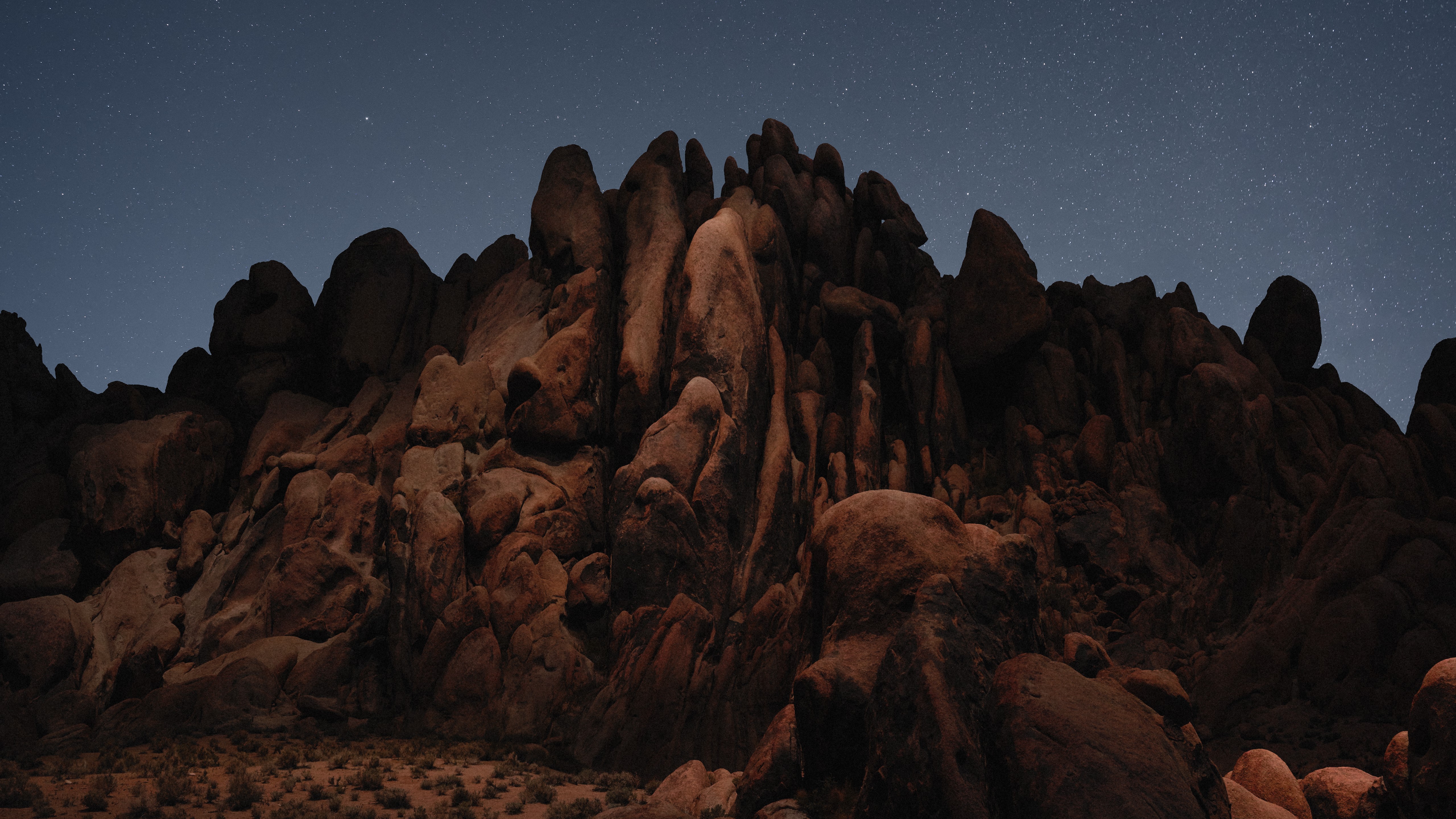 macos mojave, macbook pro, apple, computer, original, hd, 4k, 5k, rocks, mountains, HD Wallpaper