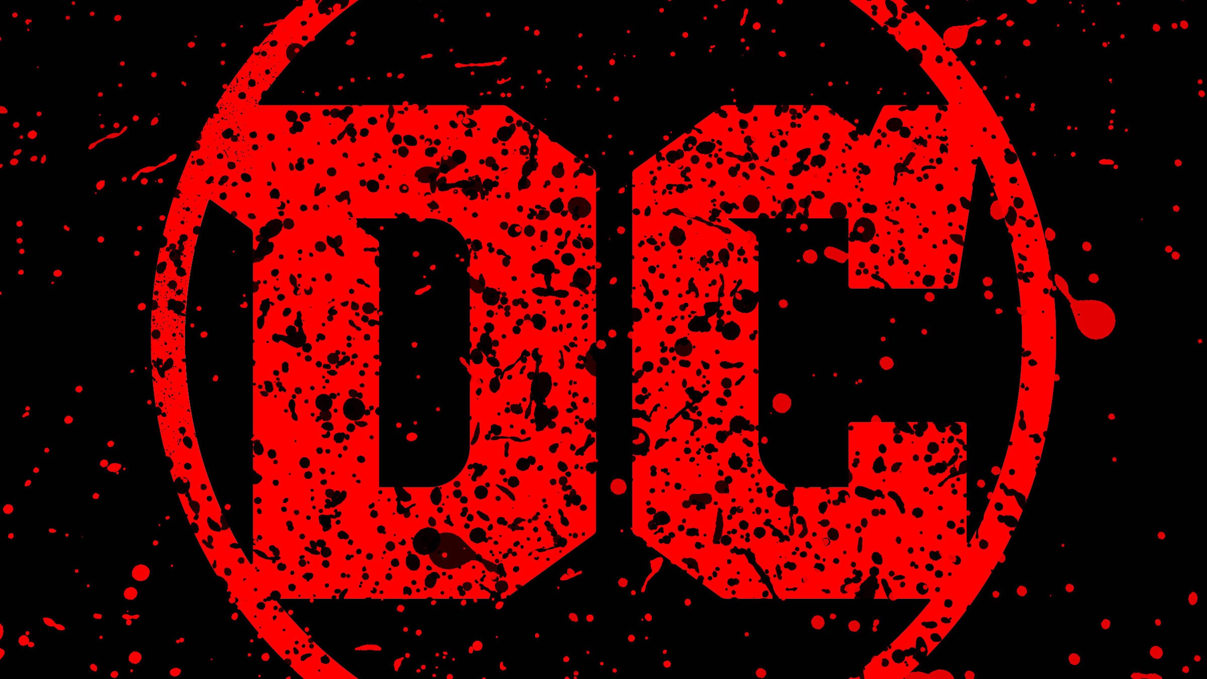 dc comics, logo, hd, digital art, HD Wallpaper